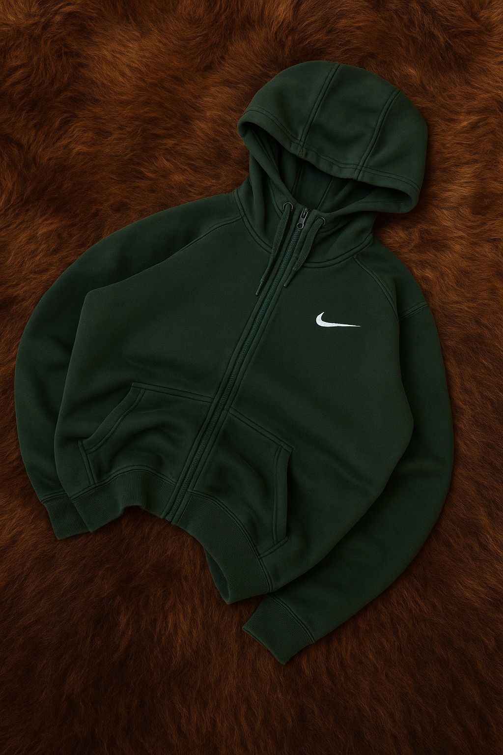 Nike × Vintage NIKE BOXY DRILL Y2K VINTAGE RARE ZIP HOODIE Size US M / EU 48-50 / 2 - 3 Thumbnail