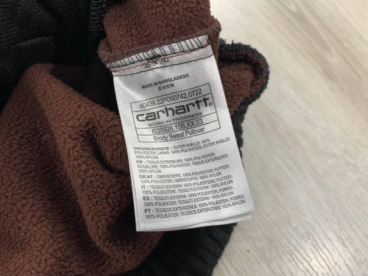 Carhartt × Designer Mens fleece jacket Carhartt Size XS/S Size US XS / EU 42 / 0 - 8 Thumbnail