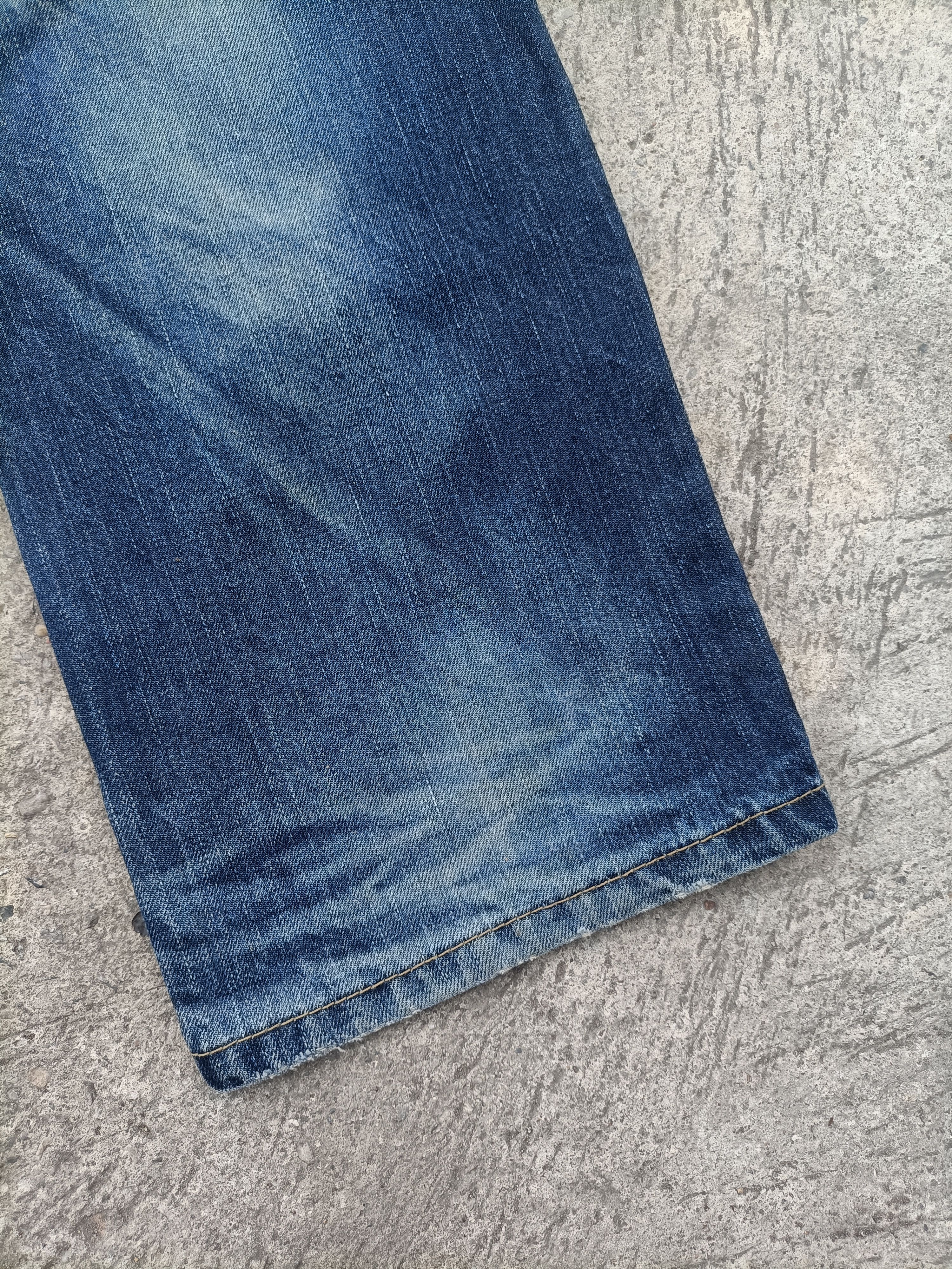 Japanese Brand Lolita Jeans Distressed Denim Pants by Yoshitomo Nara Blue Size US 34 / EU 50 - 12 Thumbnail