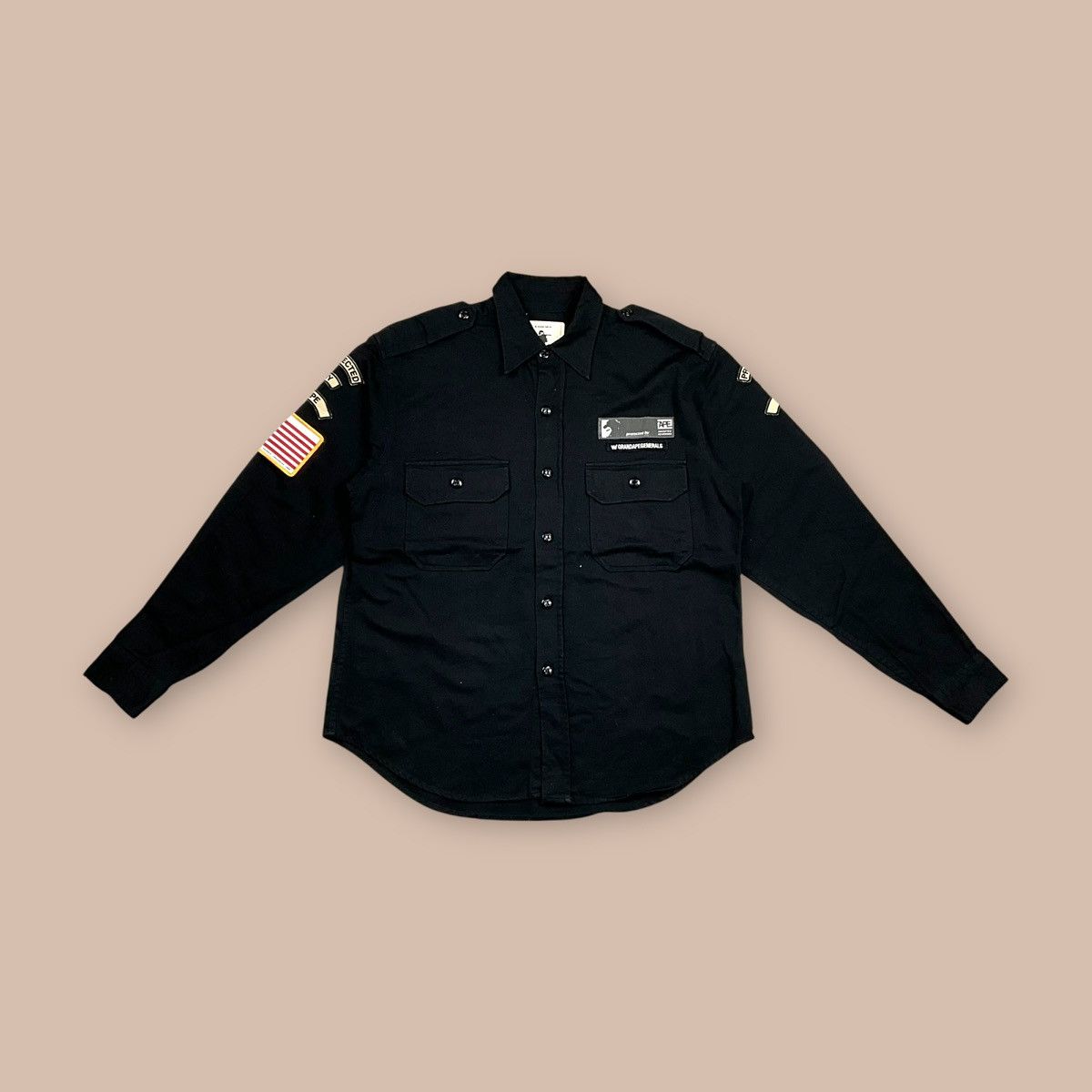 Bape OG90 Bape Boy Scout L/S Button up Shirt Size US M / EU 48-50 / 2 - 4 Thumbnail