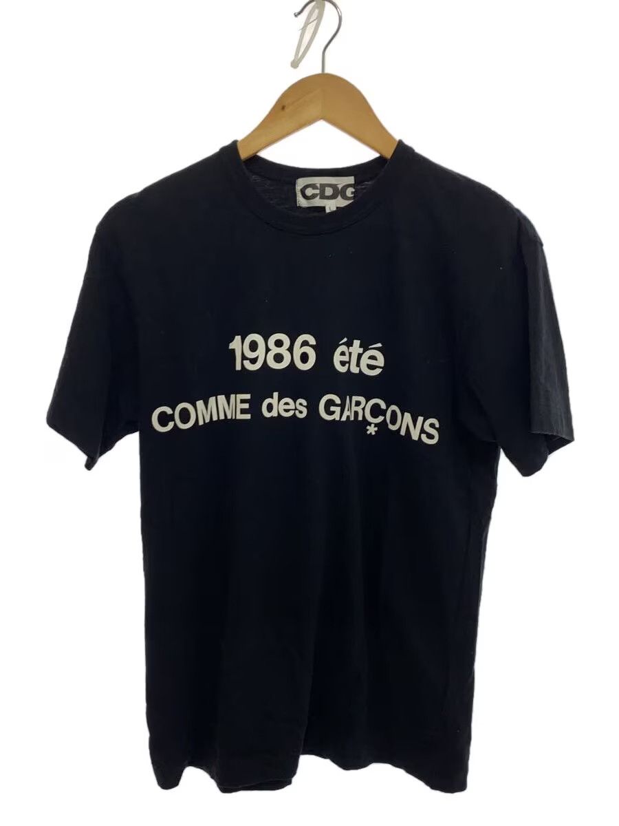 COMME des GARÇONS 1986 été Tee 黒 新品 XL Comme Des Garcons CDG Mens 1986 ete Staff Button Down Shirt