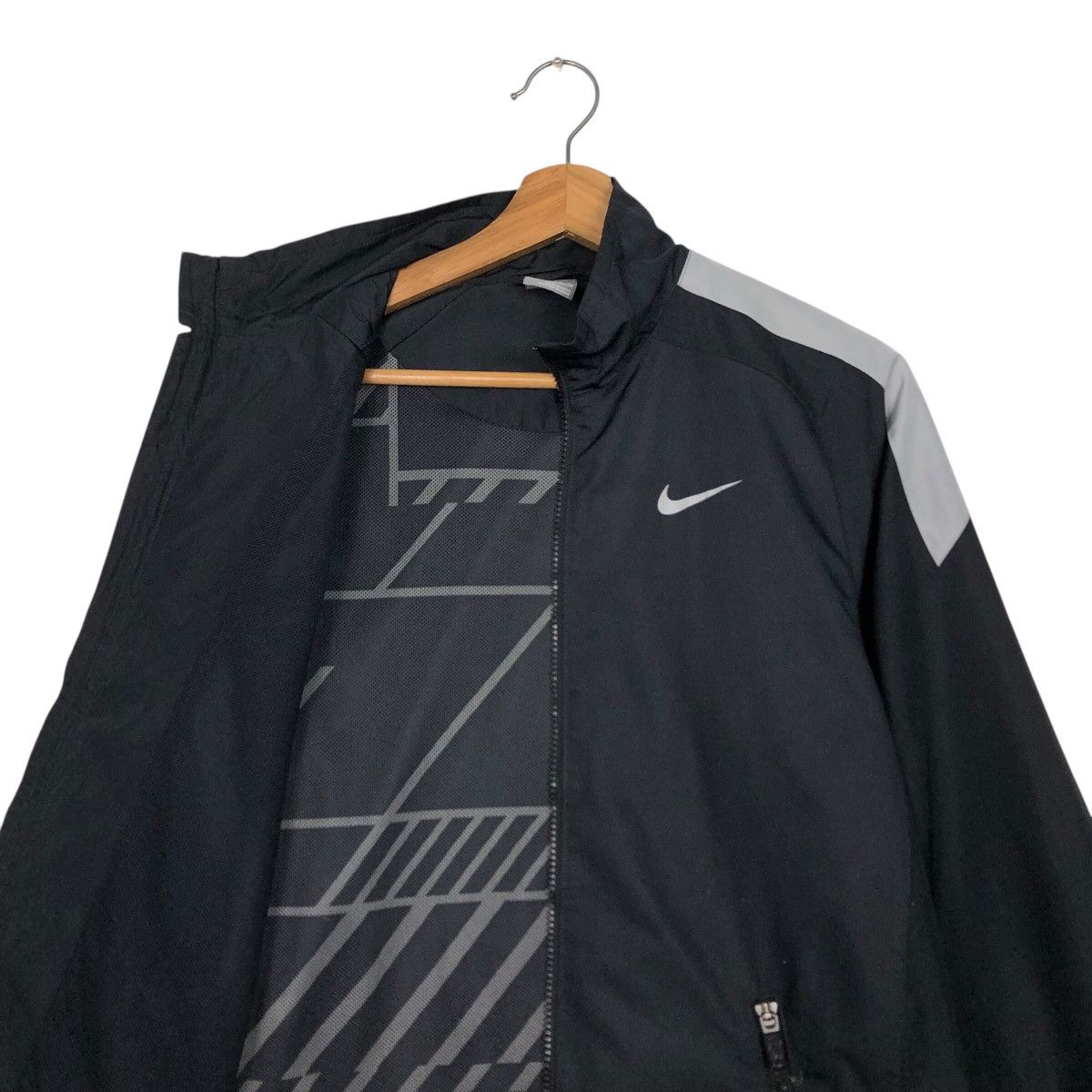 Nike 📌Vintage Bomber Zipper Jacket Nike Size US S / EU 44-46 / 1 - 13 Thumbnail