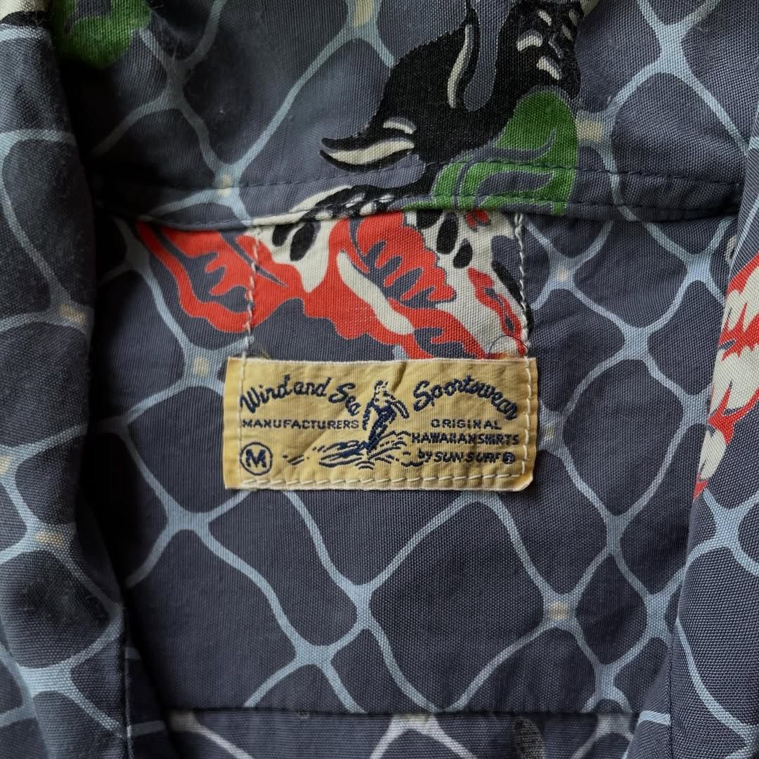 Sun Surf Sun Surf Wind and Sea Hawaiian Aloha Shirt Size US M / EU 48-50 / 2 - 7 Thumbnail