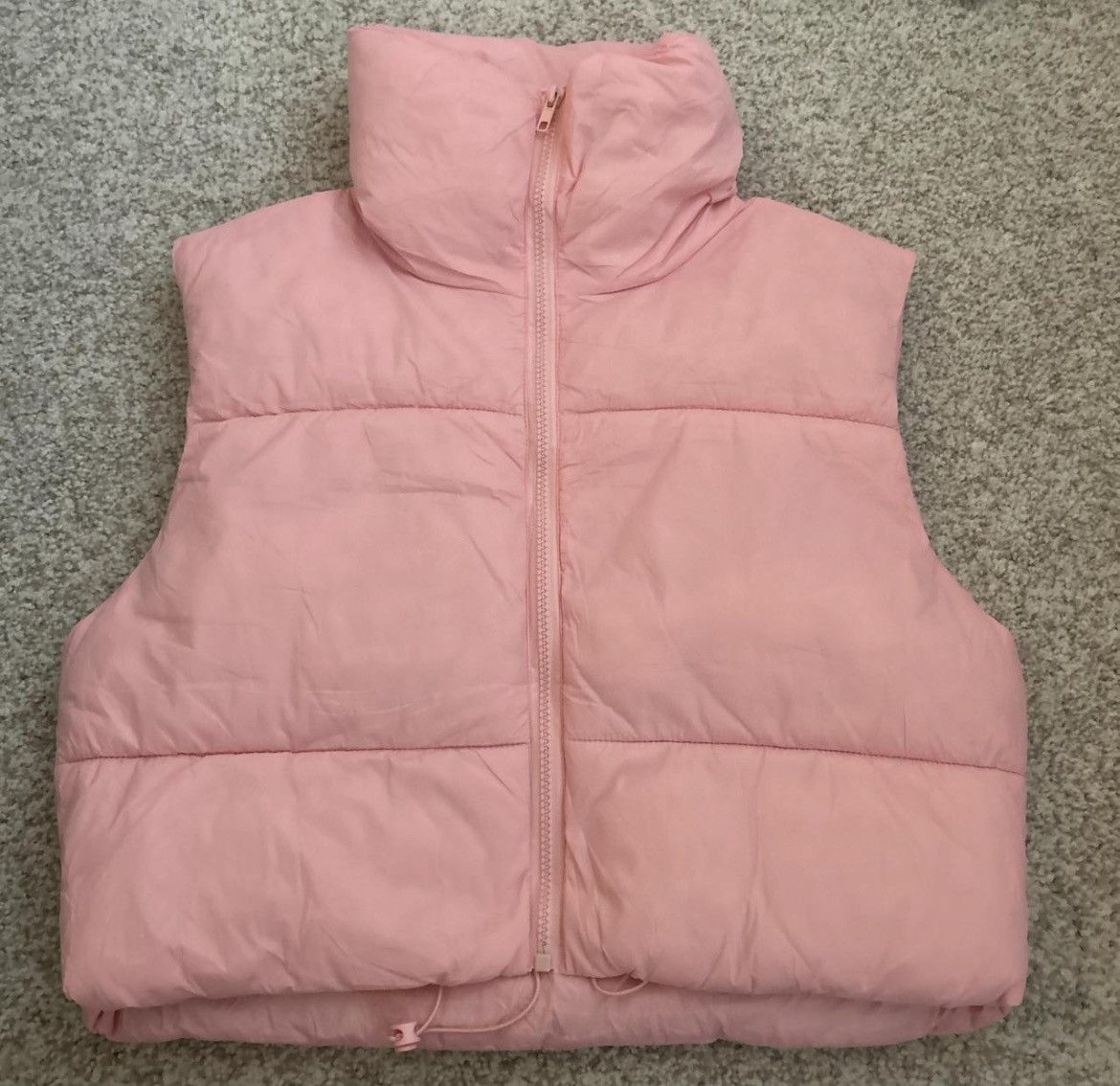 Other Pink Cropped Puffer Vest Size S / US 4 / IT 40 - 1 Preview