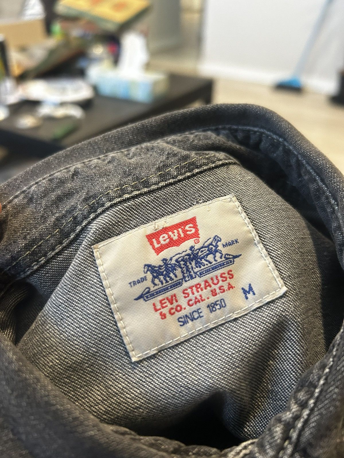 Levi's × Levi's Vintage Clothing Levi’s denim shirt Size US M / EU 48-50 / 2 - 10 Thumbnail
