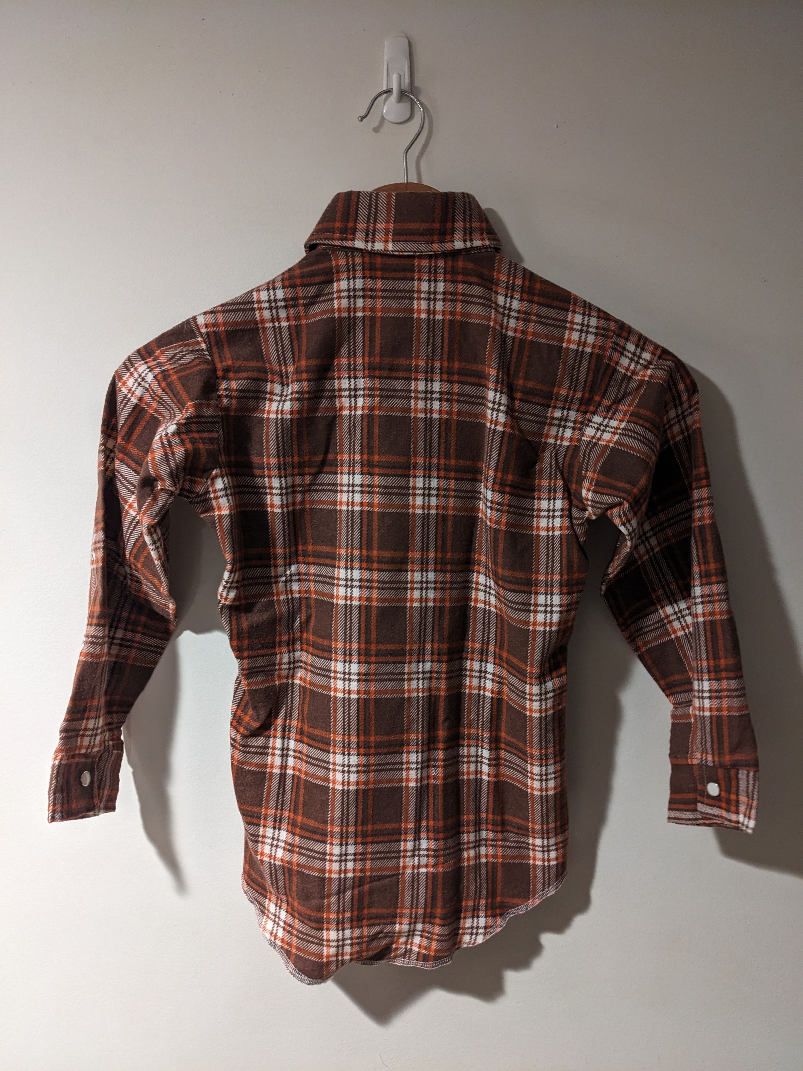 Vintage × Wrangler Vintage 90s Wrangler Western Wear Pearl Snap Size 8 Shirt Size US M / EU 48-50 / 2 - 4 Thumbnail