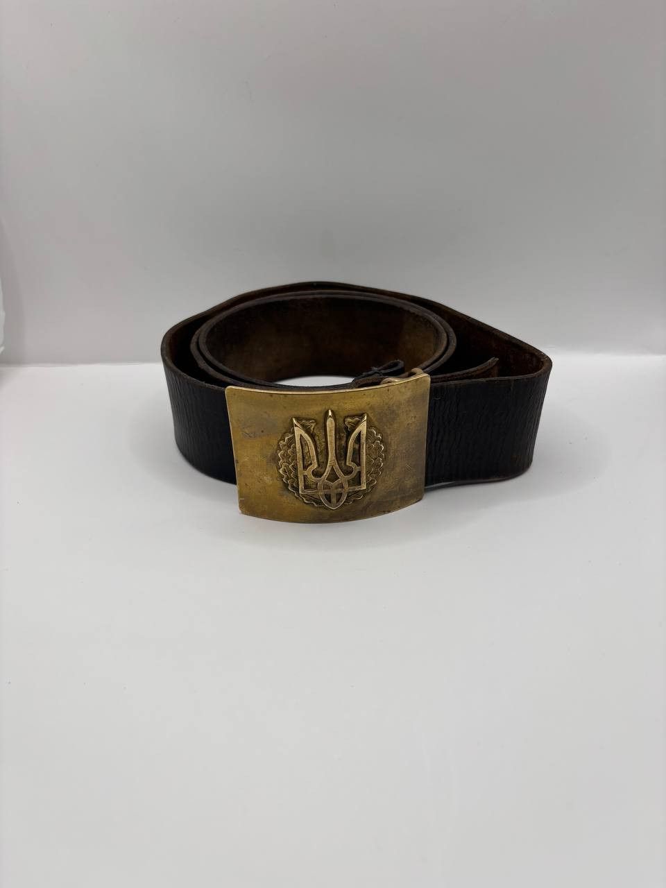 Vintage Vintage Ukrainian Army Tryzub Brass Buckle - Rare Size ONE SIZE - 1 Thumbnail