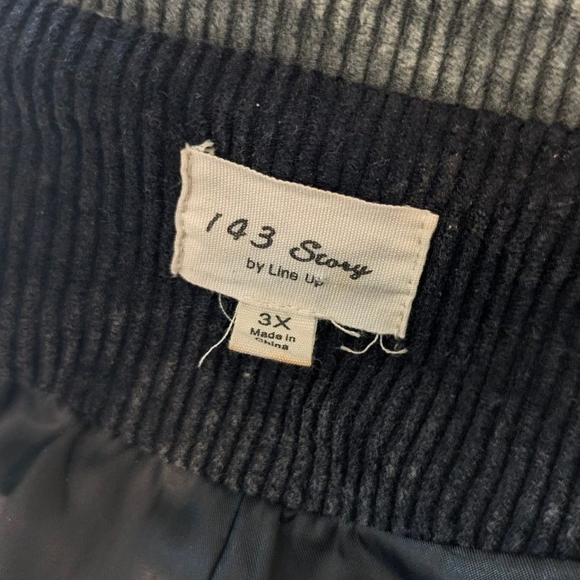 Other 1.4.3 Story by Line Up Multicolor Faded Corduroy Moto Jacket Size 3XL / US 20-22 - 7 Thumbnail