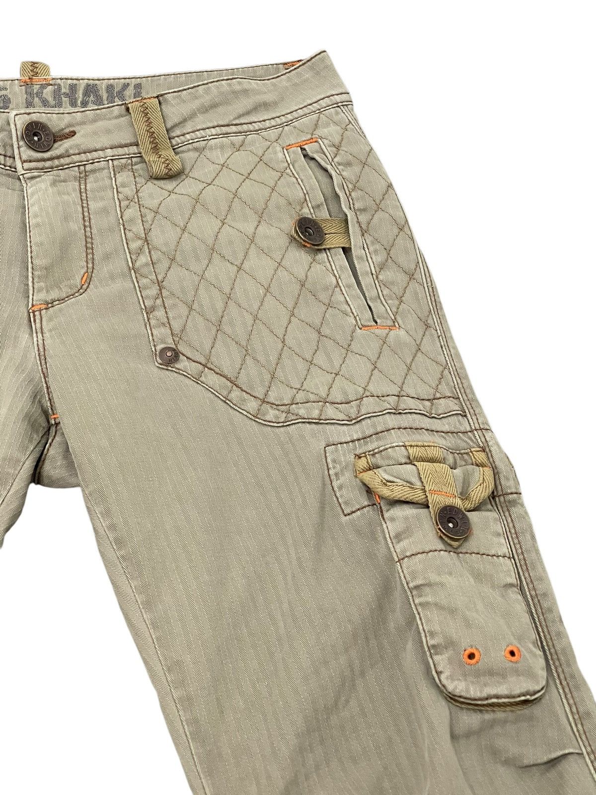 Edwin Heringbone Cargo Edwin Stretch Regular Straight 3🟦 Size US 30 / EU 46 - 17 Thumbnail