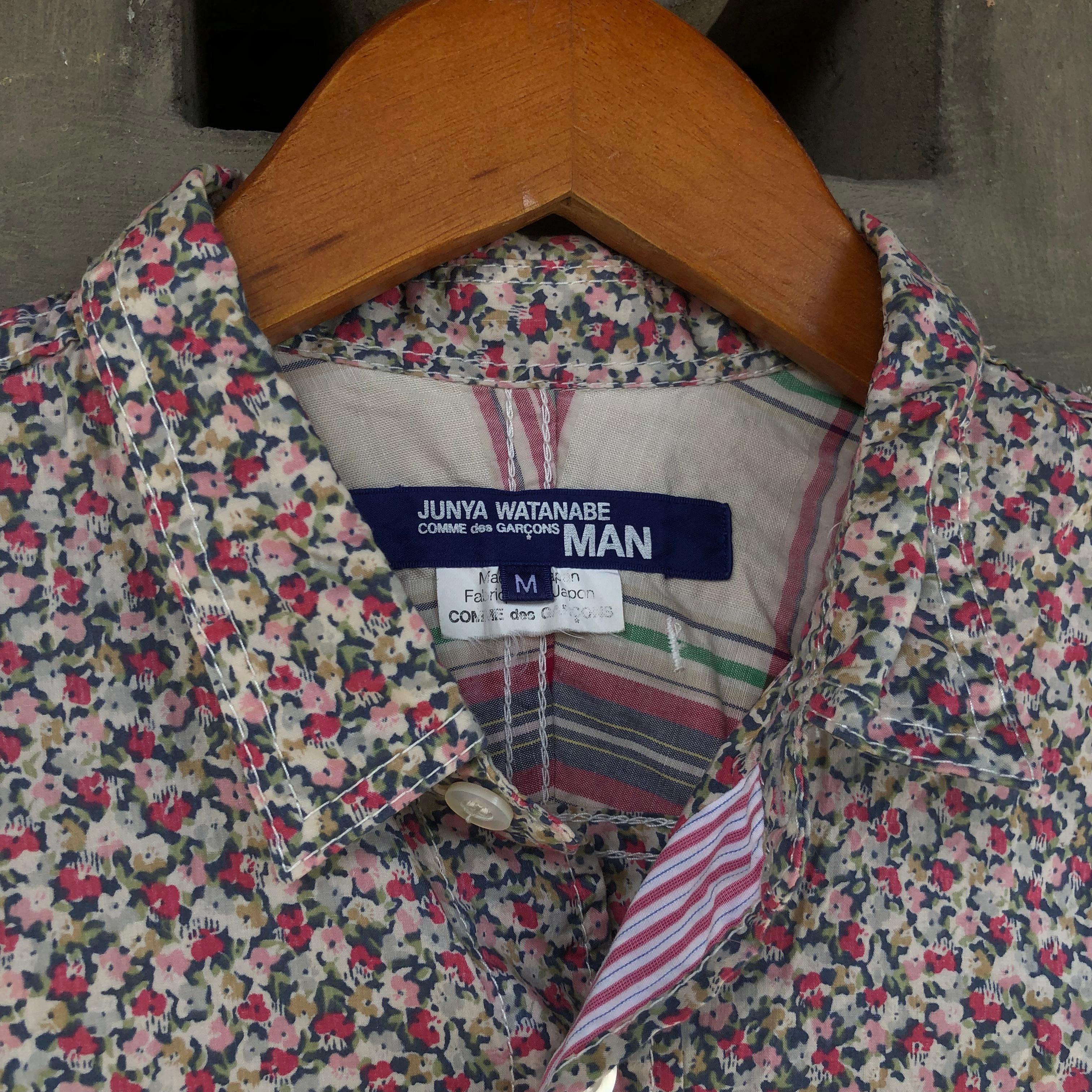 Junya Watanabe Junya Watanabe Comme des Garcons Flower Shirt Size US M / EU 48-50 / 2 - 3 Thumbnail