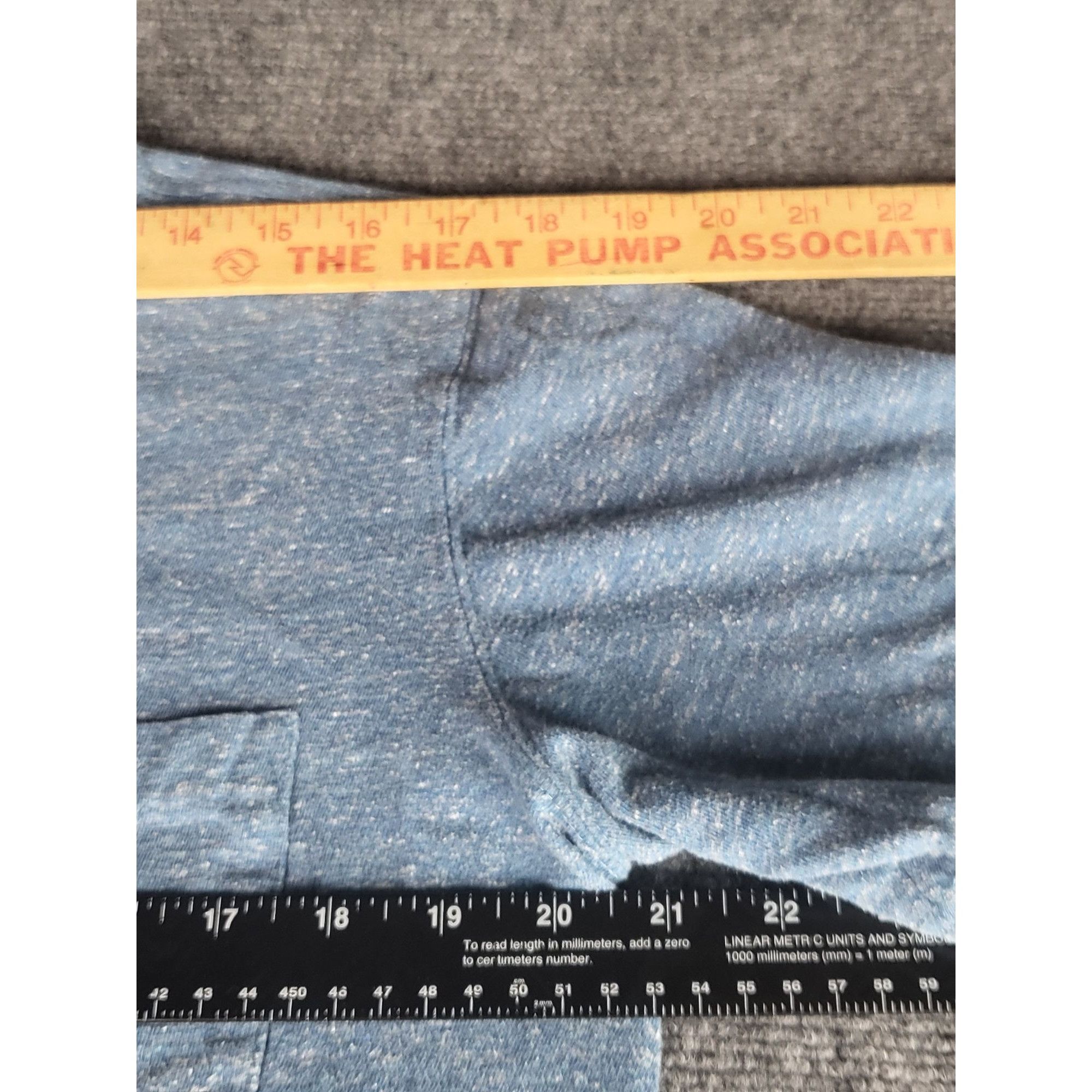 Carhartt Carhartt Original Fit Short Sleeve Tshirt Women Sz L Blue He Size L / US 10 / IT 46 - 9 Thumbnail