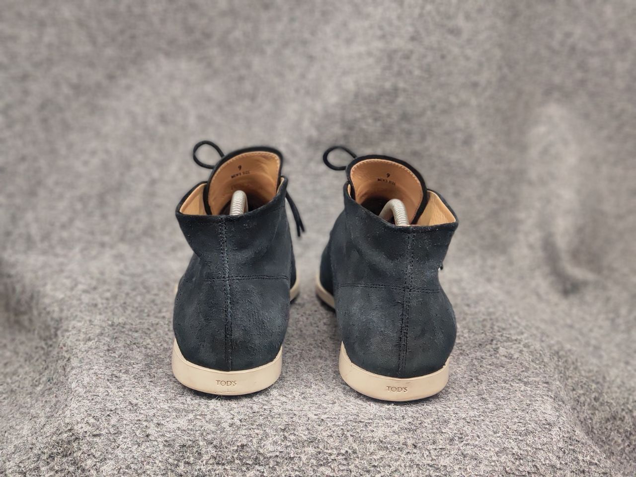 Tod's Tod's Design Suede Leather Blue Chukka Shoes Casual Boots Size US 9 / EU 42 - 13 Thumbnail