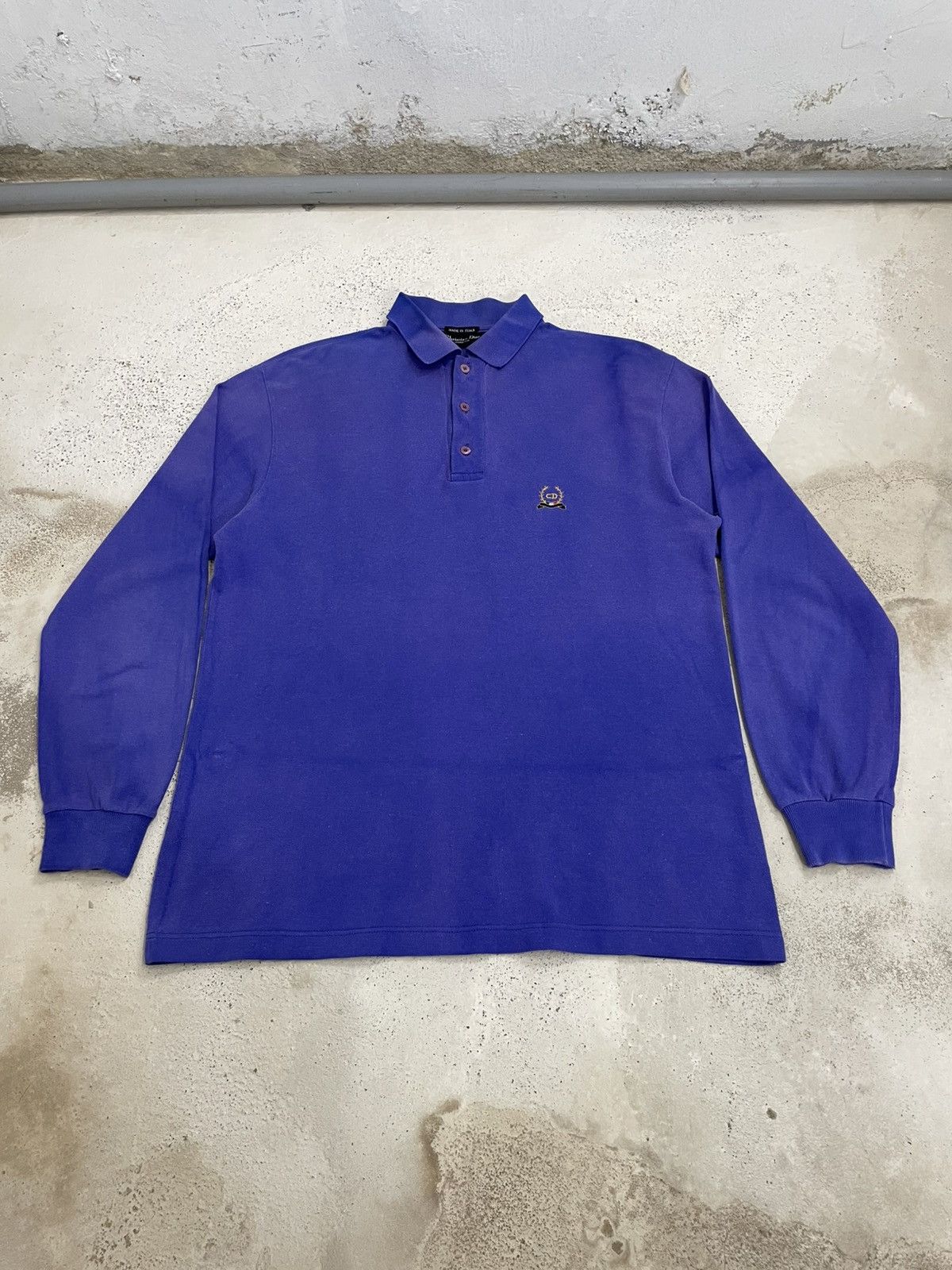 Christian Dior Monsieur × Vintage Faded Vintage Vintage Christian Dior CD Embroidery Size US L / EU 52-54 / 3 - 1 Thumbnail