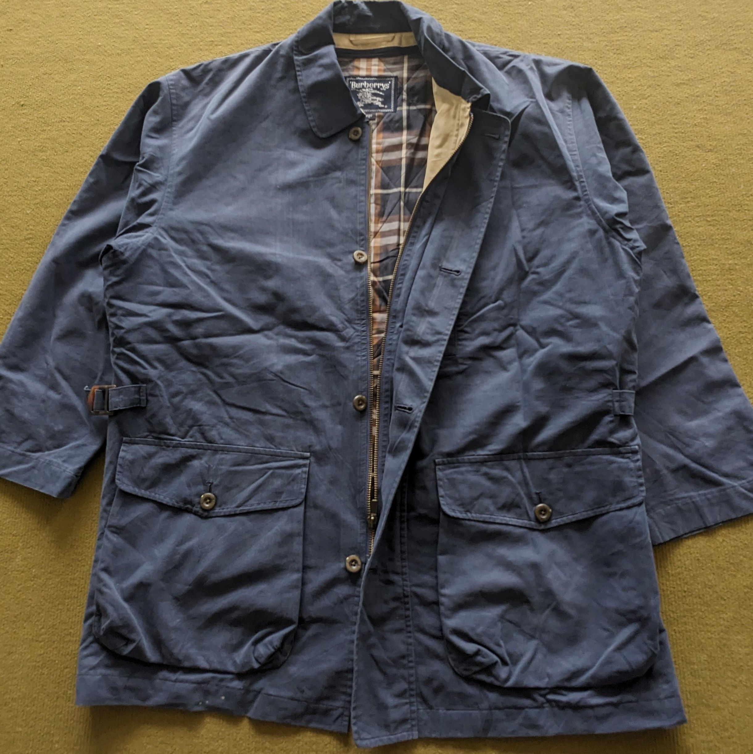Burberry Vintage BURBERRY London Luxury Brand Trench Custom Coat Size US XL / EU 56 / 4 - 3 Thumbnail