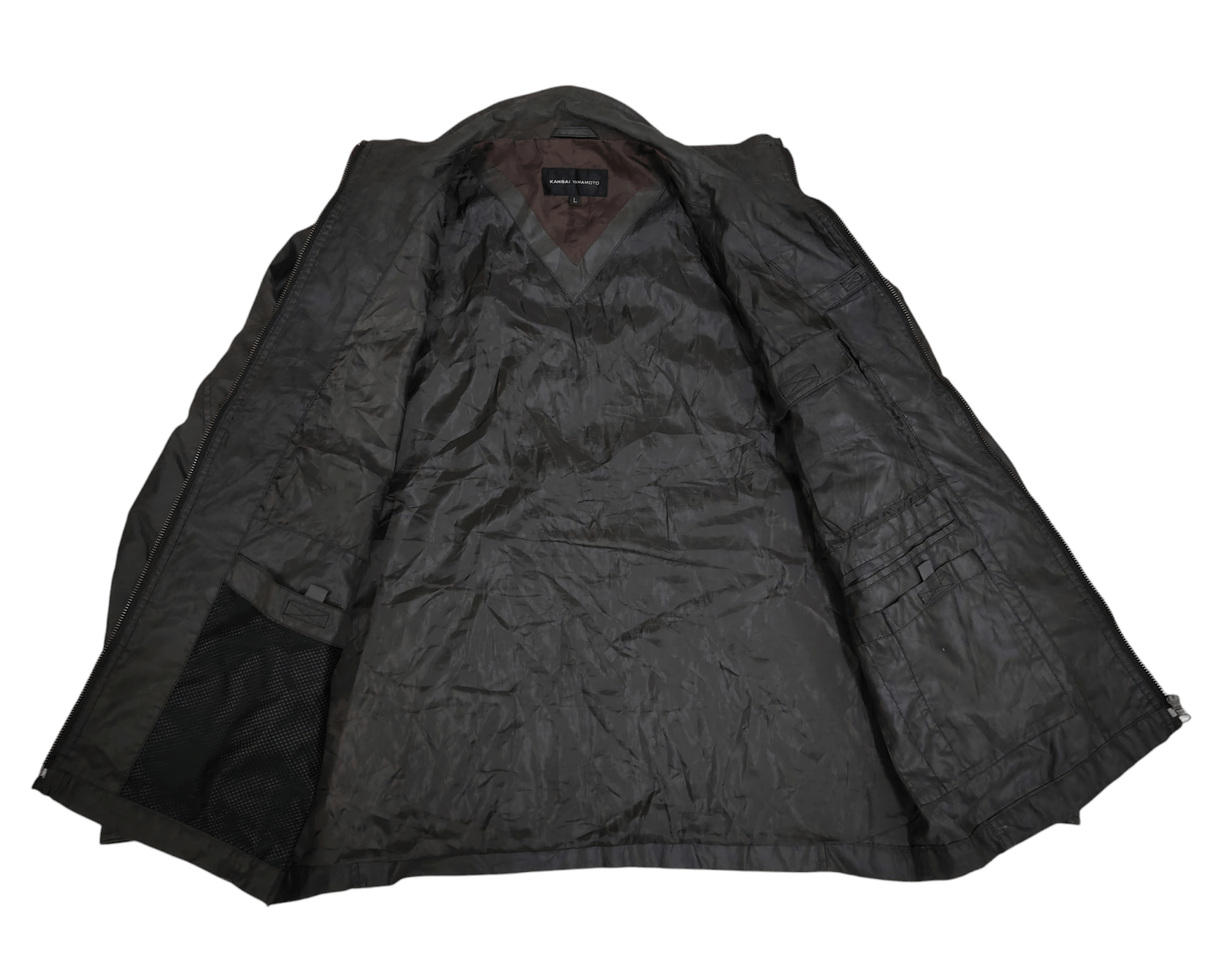 Kansai Yamamoto KANSAI YAMAMOTO BLOUSON ZIPPER JACKET Size US L / EU 52-54 / 3 - 4 Thumbnail