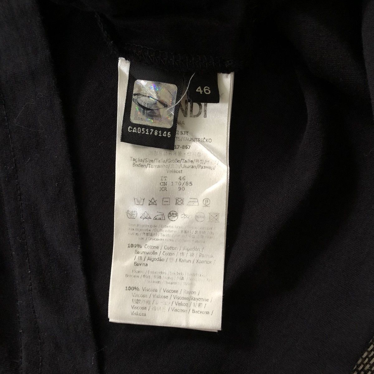 Fendi FENDI Fantastic Monster Logo Appliqued T-Shirt Size US S / EU 44-46 / 1 - 10 Thumbnail