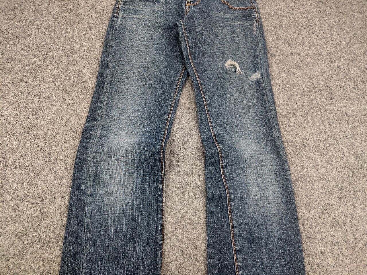 Miss Sixty Vintage Miss Sixty Logo Eden Faded Denim Jeans Y2K Style Size 24" / US 00 / IT 34 - 6 Thumbnail
