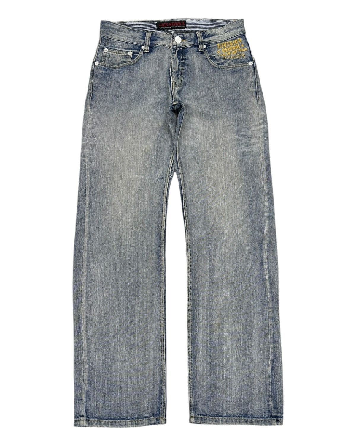 Japanese Brand × Vintage 🔥BAGGY JEANS JACK SERIKA WASHED DISTRESSED DENIM Size US 32 / EU 48 - 9 Thumbnail