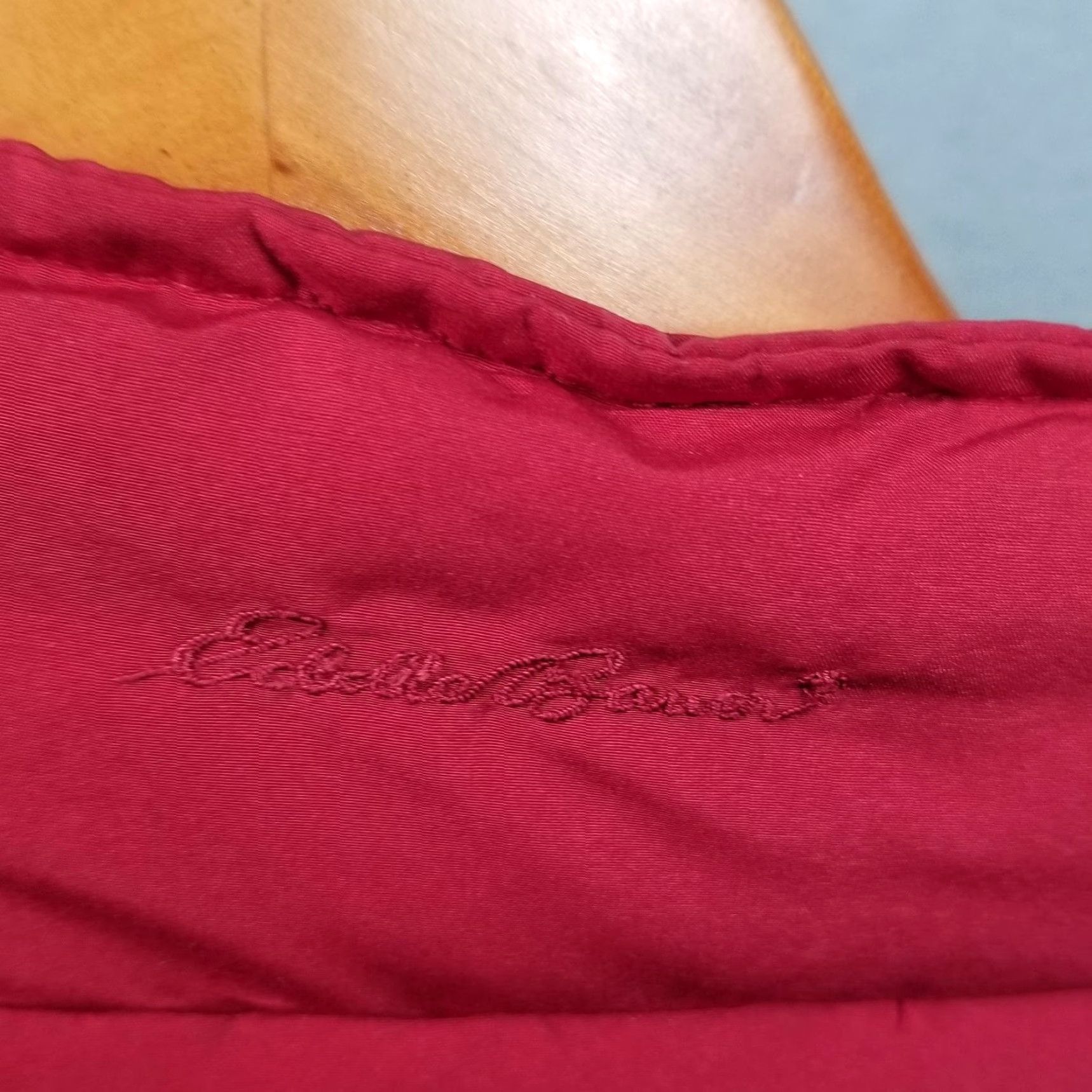 Eddie Bauer Eddie Bauer Jacket Mens Large Tall Goose Down Puffer Full Zip Winter Coat Warm Red Size US L / EU 52-54 / 3 - 5 Thumbnail