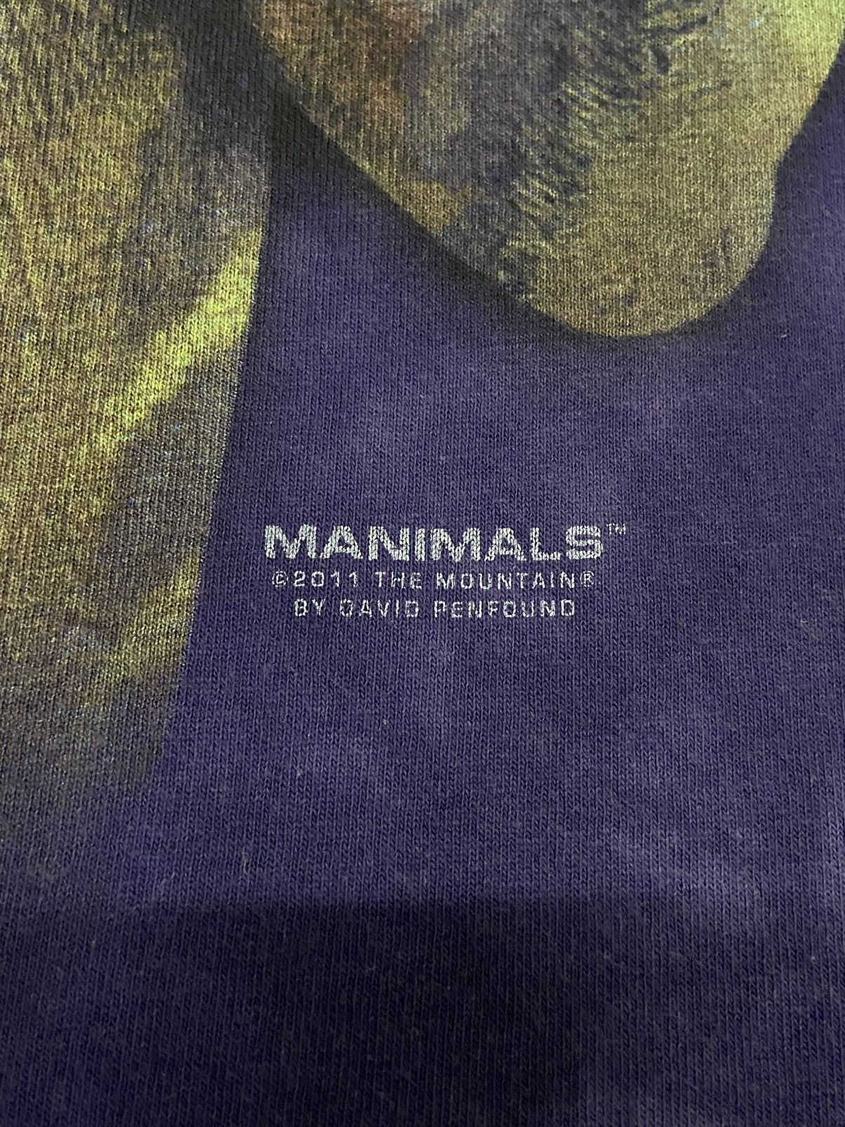 The Mountain The Mountain Manimals 2011 DJ FROG Tie Dye TEE Size US S / EU 44-46 / 1 - 15 Thumbnail