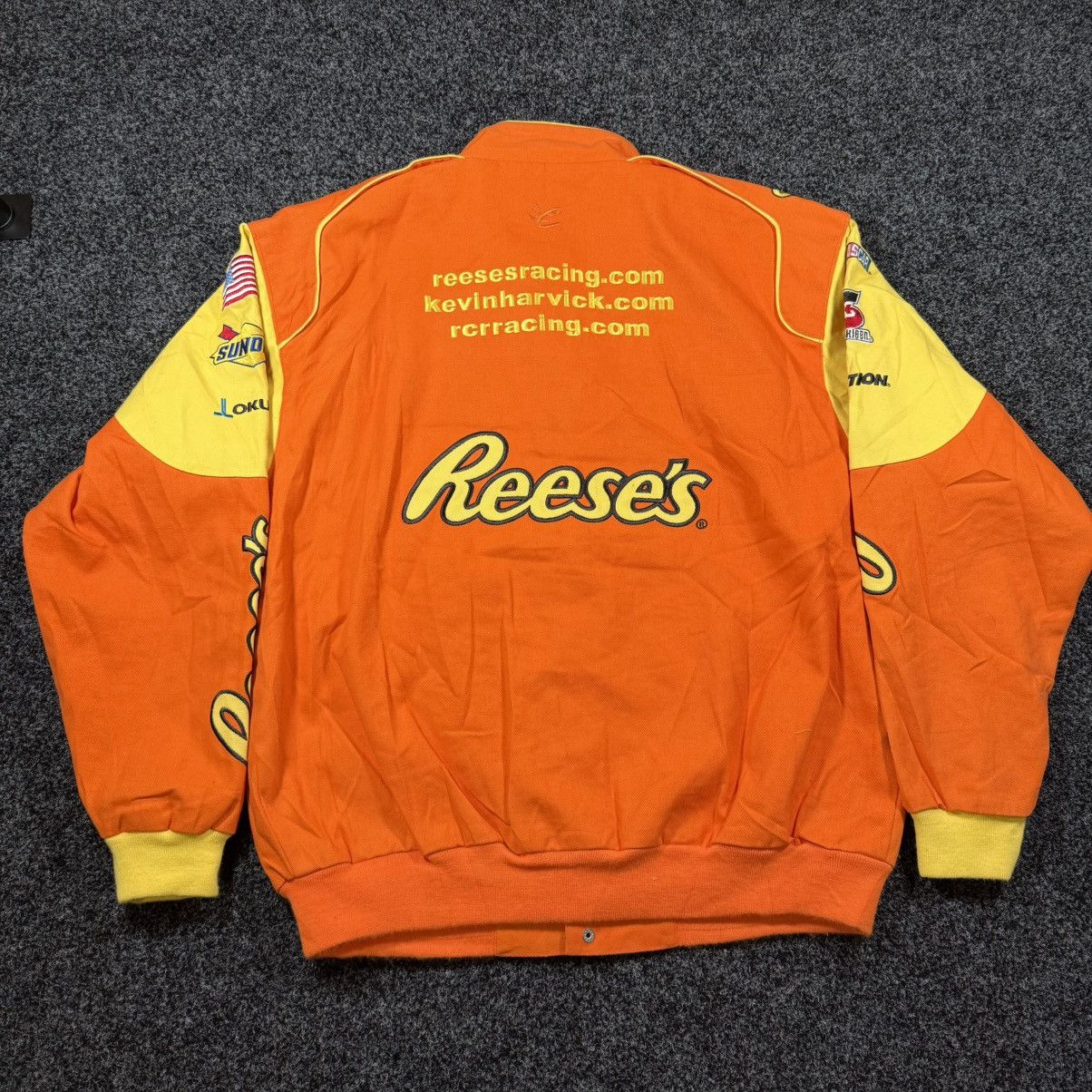 Chase Authentics Vintage Kevin Harvick Chase Authentics NASCAR Reeses Jacket Size US XL / EU 56 / 4 - 8 Thumbnail