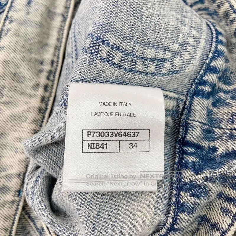 Chanel Chanel Blue Cotton Women's Jacket . Size XS / US 0-2 / IT 36-38 - 8 Thumbnail