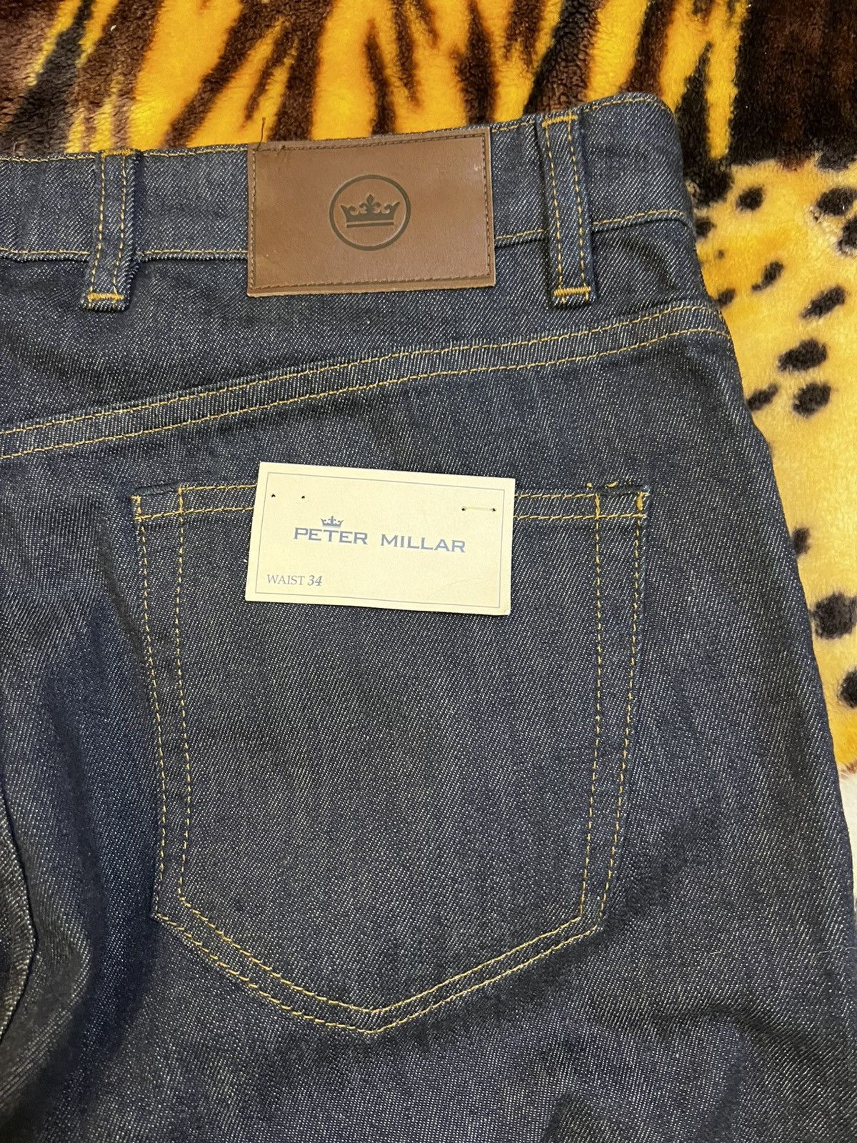 Peter Millar New with Tags Peter Millar Jeans MSRP: $158 Size US 34 / EU 50 - 4 Thumbnail