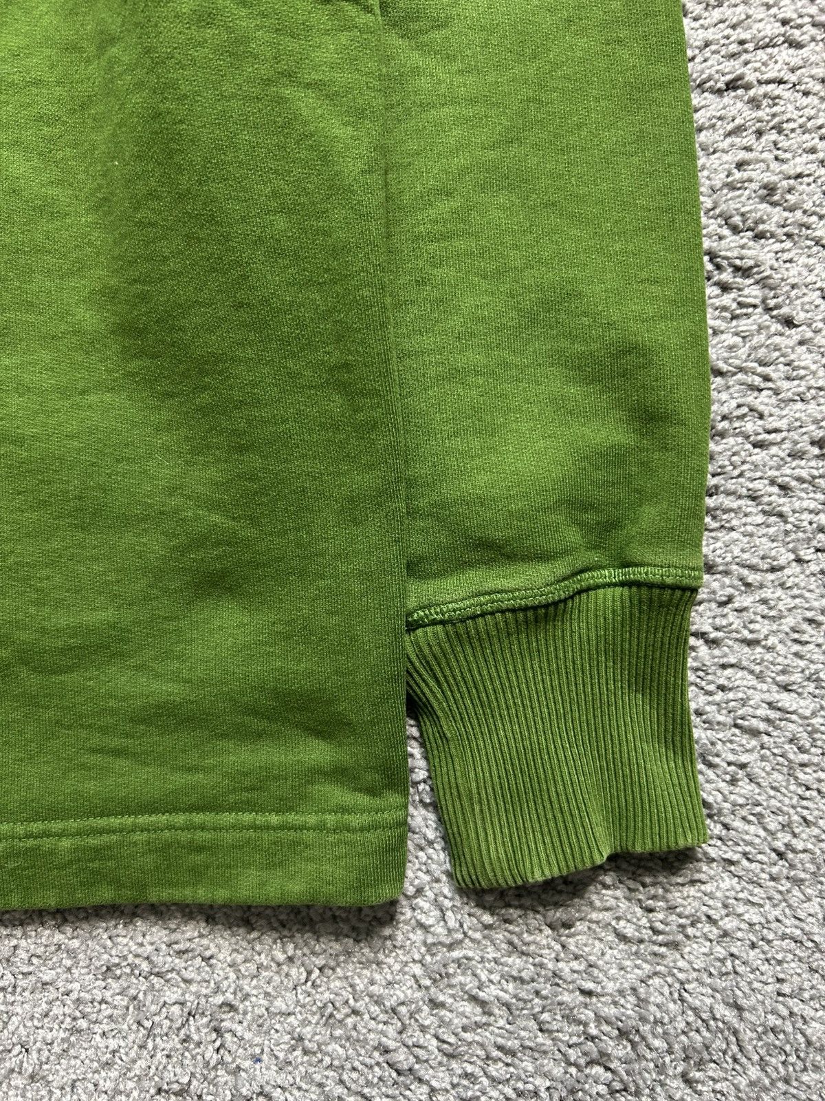 Acne Studios Acne Studios Organic Cotton Crewneck Bottle Green Oversized Size US M / EU 48-50 / 2 - 6 Thumbnail