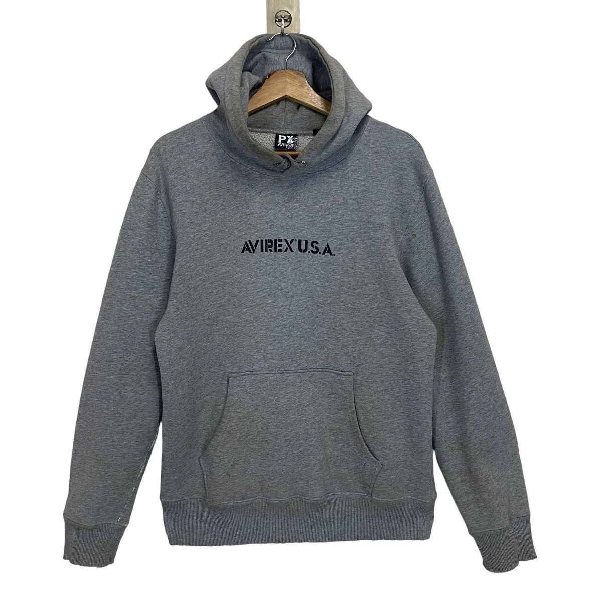 Avirex AVIREX USA BIG LOGO PULLOVER HOODIE Size US M / EU 48-50 / 2 - 6 Thumbnail