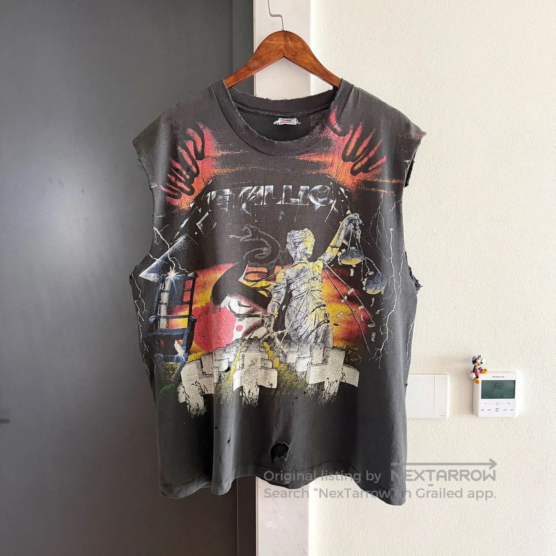 Vintage Vintage Metallica 1991 AOP Band Tee. Size US M / EU 48-50 / 2 - 1 Thumbnail