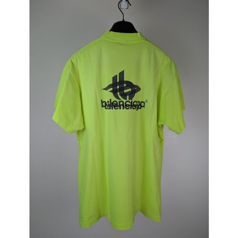 Balenciaga o1rshd1 Layered Sports Vintage Oversized Jersey T-Shirt Size US S / EU 44-46 / 1 - 9 Thumbnail