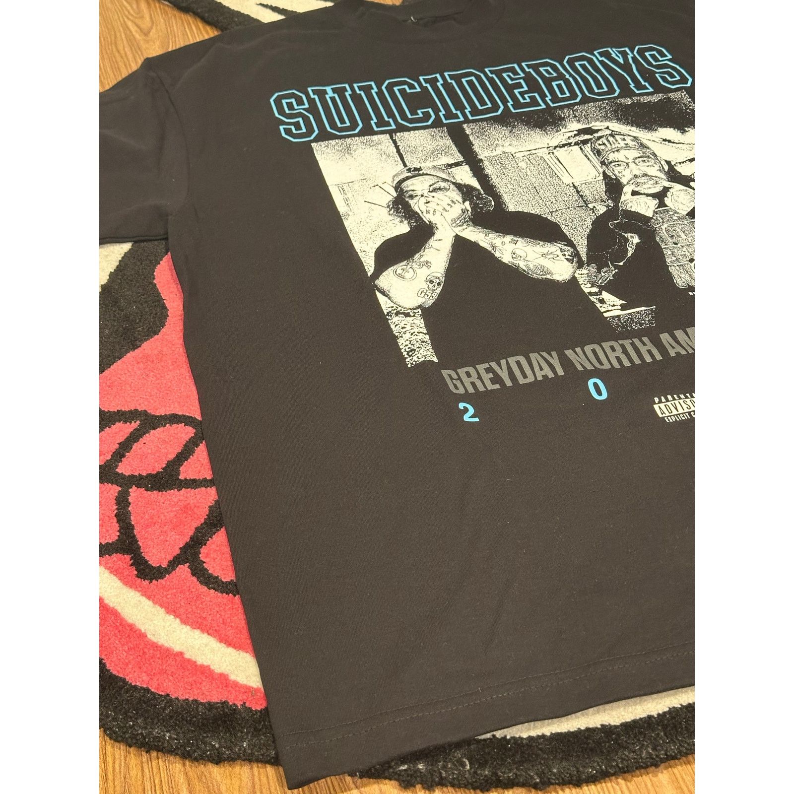 G59 Records GREYDAY 2024 Blue Logo Tour Tee XL Suicideboys – Size XL Size US XL / EU 56 / 4 - 3 Thumbnail