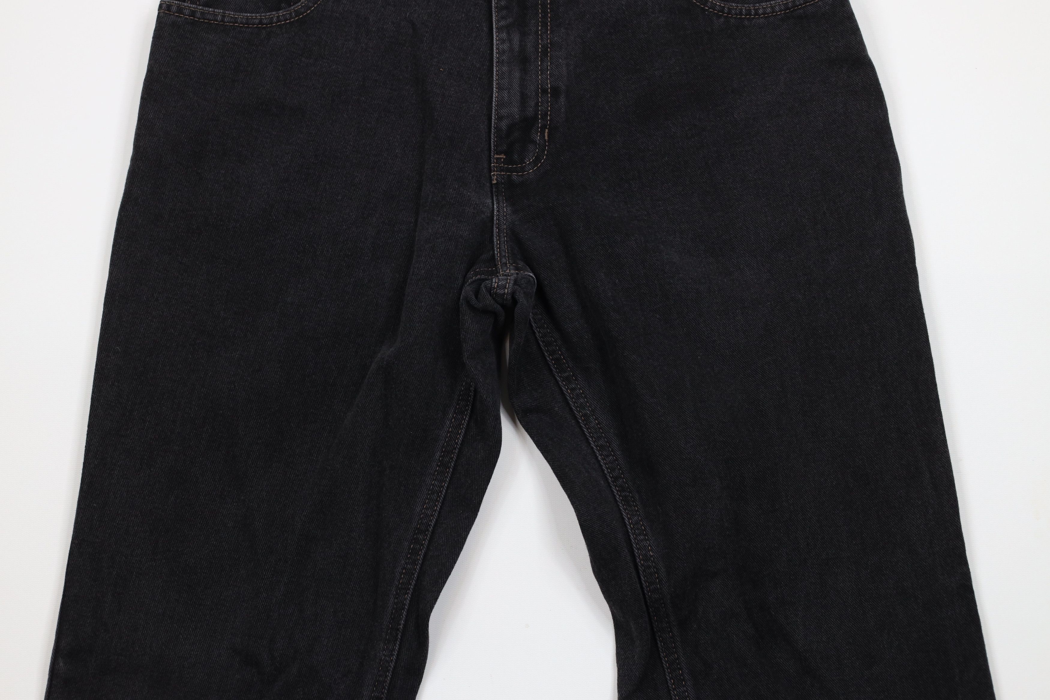 Tommy Hilfiger × Vintage Vintage 90s Tommy Hilfiger Spell Straight Leg Denim Jeans Size US 33 - 3 Thumbnail