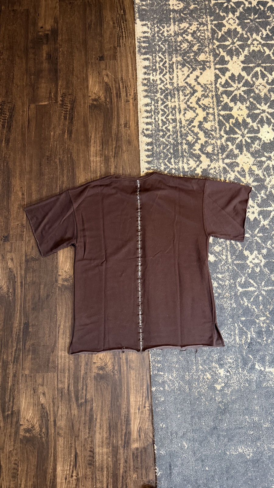 ASRV ASRV brown french terry boxy sport tshirt size XL Size US XL / EU 56 / 4 - 2 Thumbnail