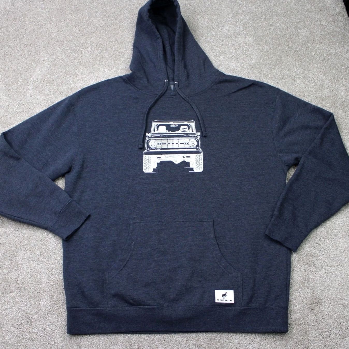 Ford Ford Bronco Hoodie Mens 2XL Blue Adventure ORX Hooded Sweatshirt Pullover Shirt Size US XXL / EU 58 / 5 - 2 Thumbnail