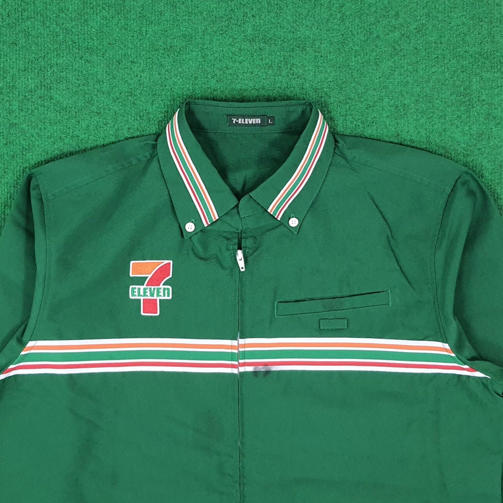 Japanese Brand × Vintage Vintage 7 Eleven Japan Edition Work Staff Uniform Size US L / EU 52-54 / 3 - 2 Thumbnail