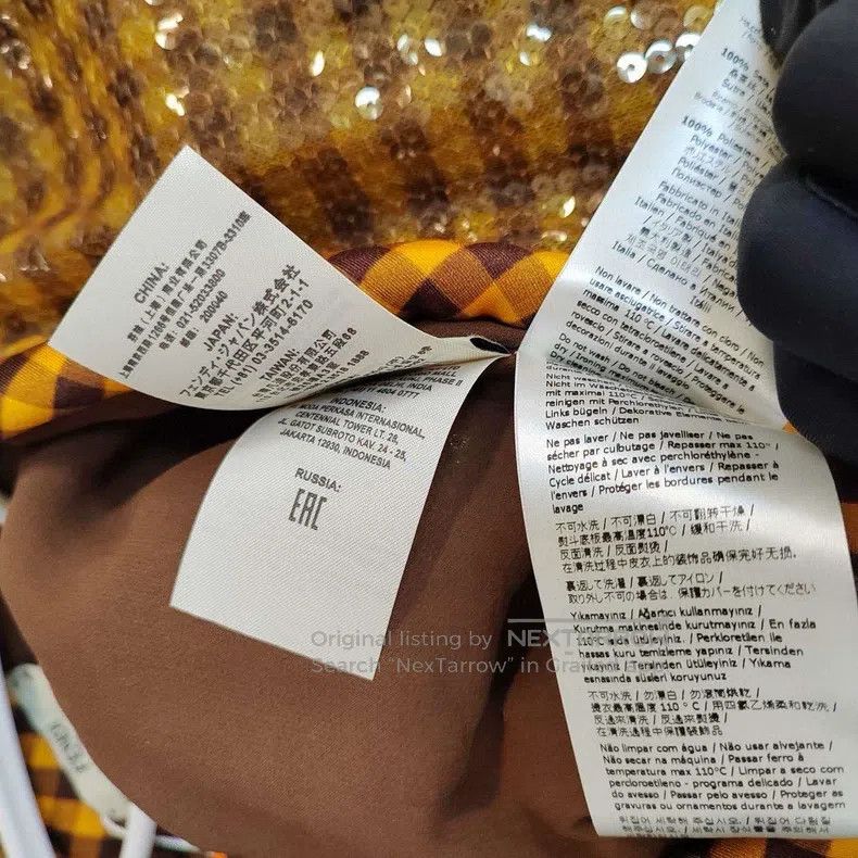Fendi Fendi Women's Sequined Dress, Brown Size 24" / US 00 / IT 34 - 4 Thumbnail