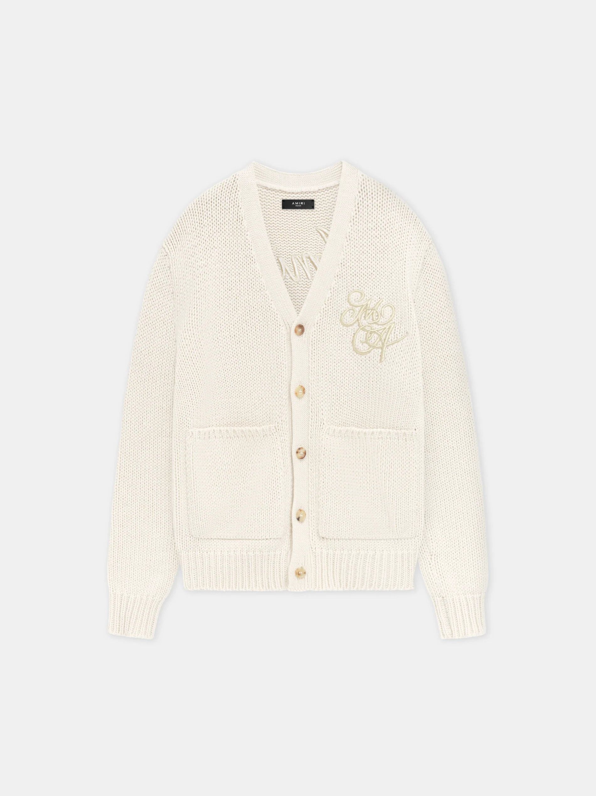 o1orln1025 MA Swirl Cardigan in Ivory
