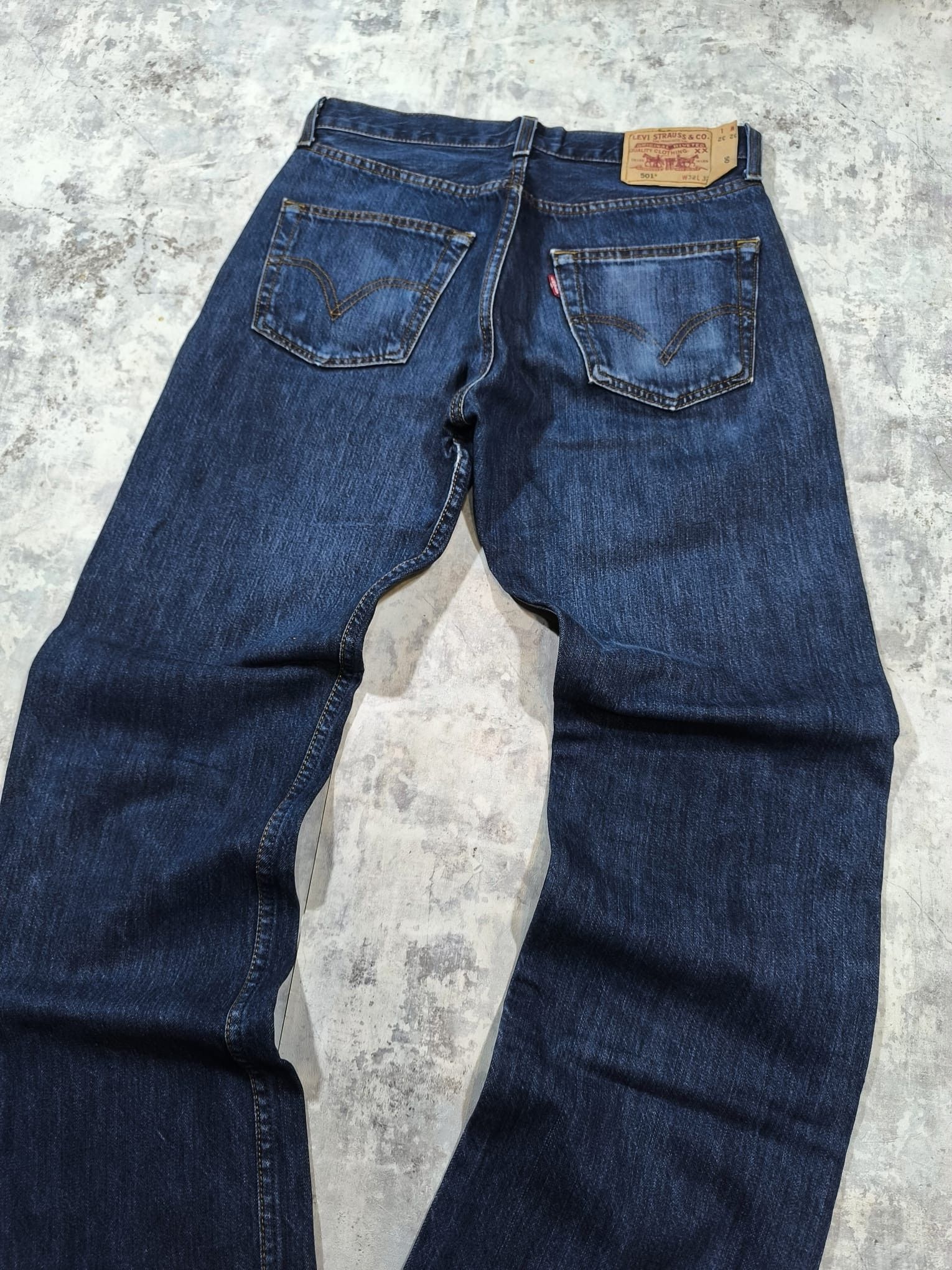 Levi's vtg 501 levis navy faded Size US 31 - 2 Thumbnail