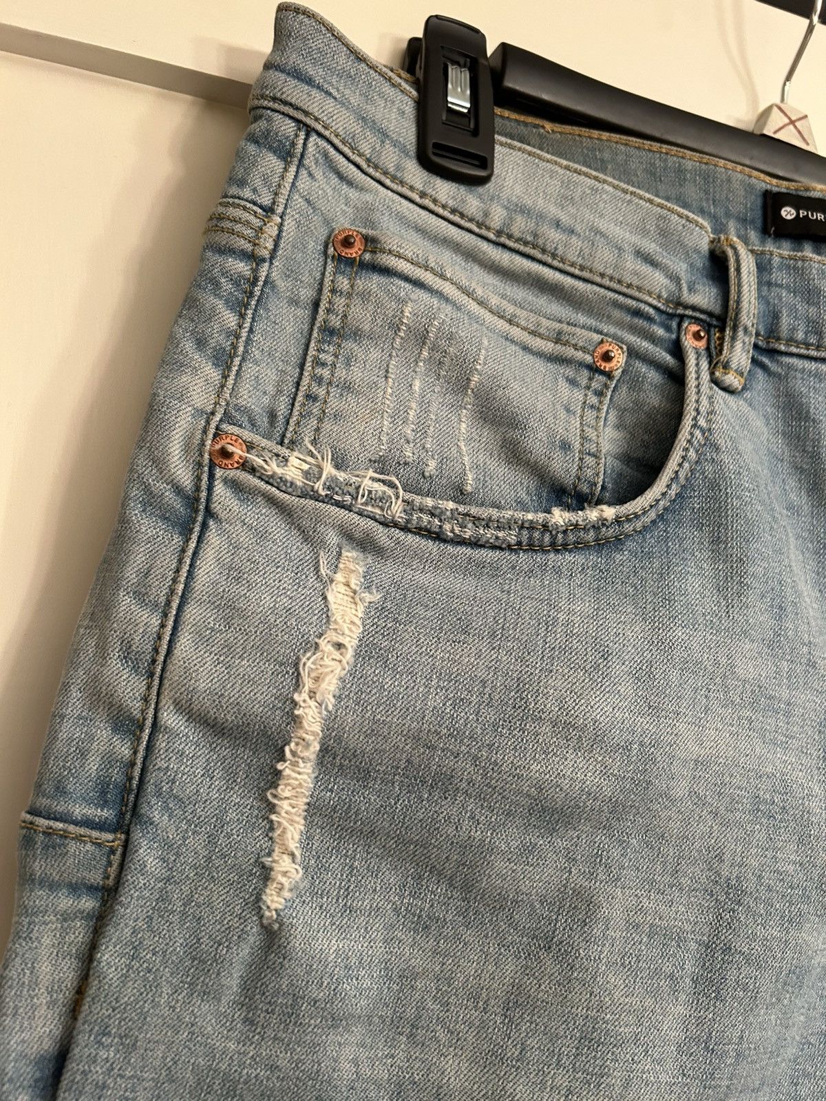 Purple Brand purple P002 blowout denim jeans Size US 34 / EU 50 - 2 Thumbnail