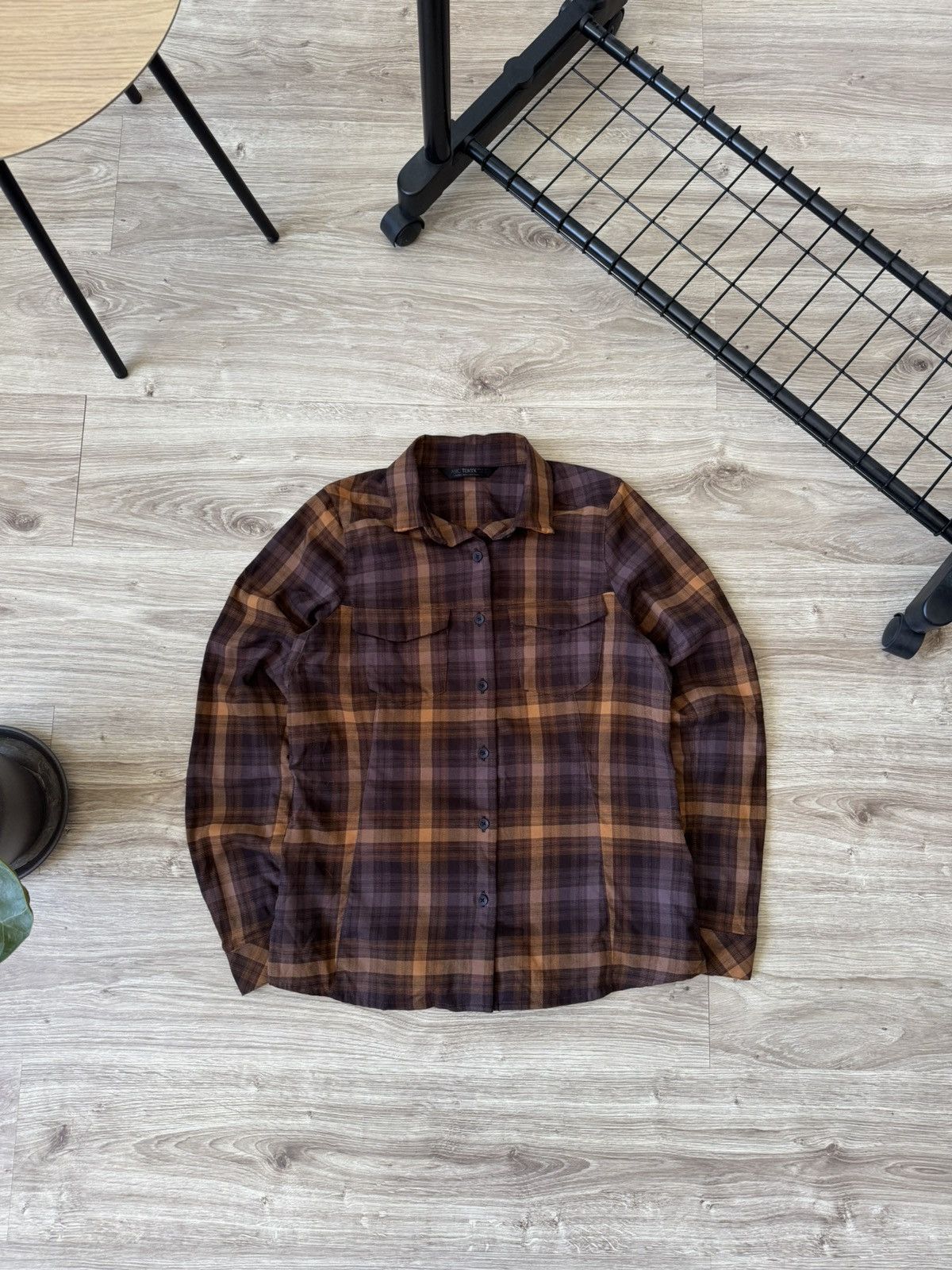 Arc'teryx Arcteryx Outdoor Gorpcore Flannel Button Up Shirt Size M / US 6-8 / IT 42-44 - 1 Thumbnail