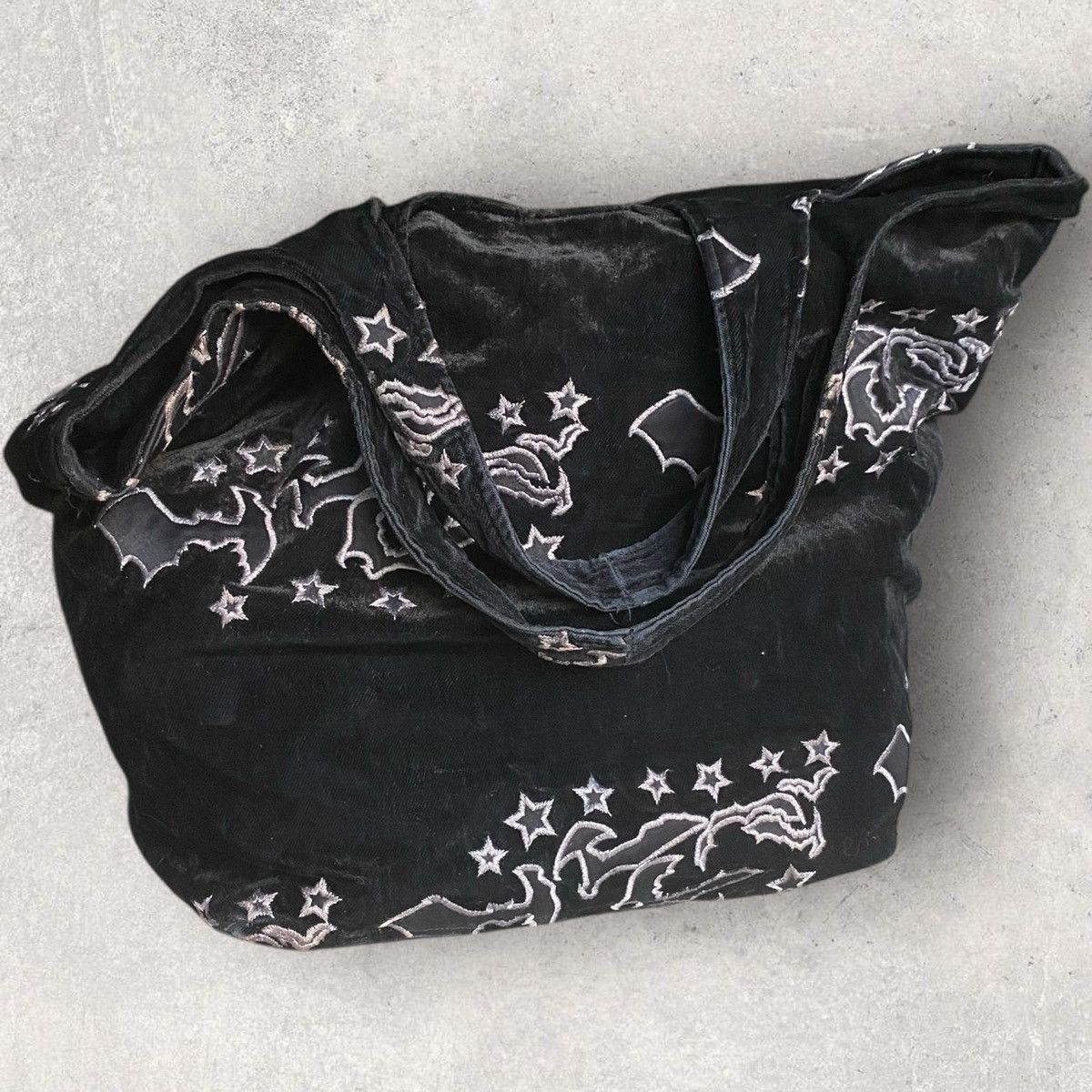 Undercover AW02 “Witches Cell”Velour Tote Bag Size ONE SIZE - 2 Thumbnail