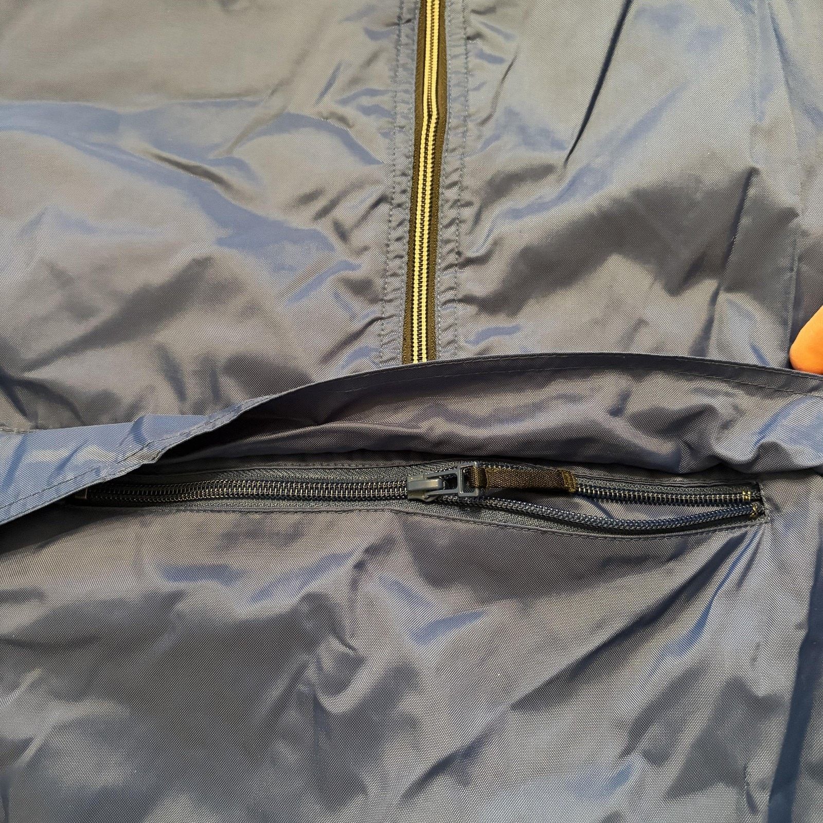 Nike Nike Pullover Jacket Mens Large Blue Half Zip Windbreaker Size US L / EU 52-54 / 3 - 8 Thumbnail