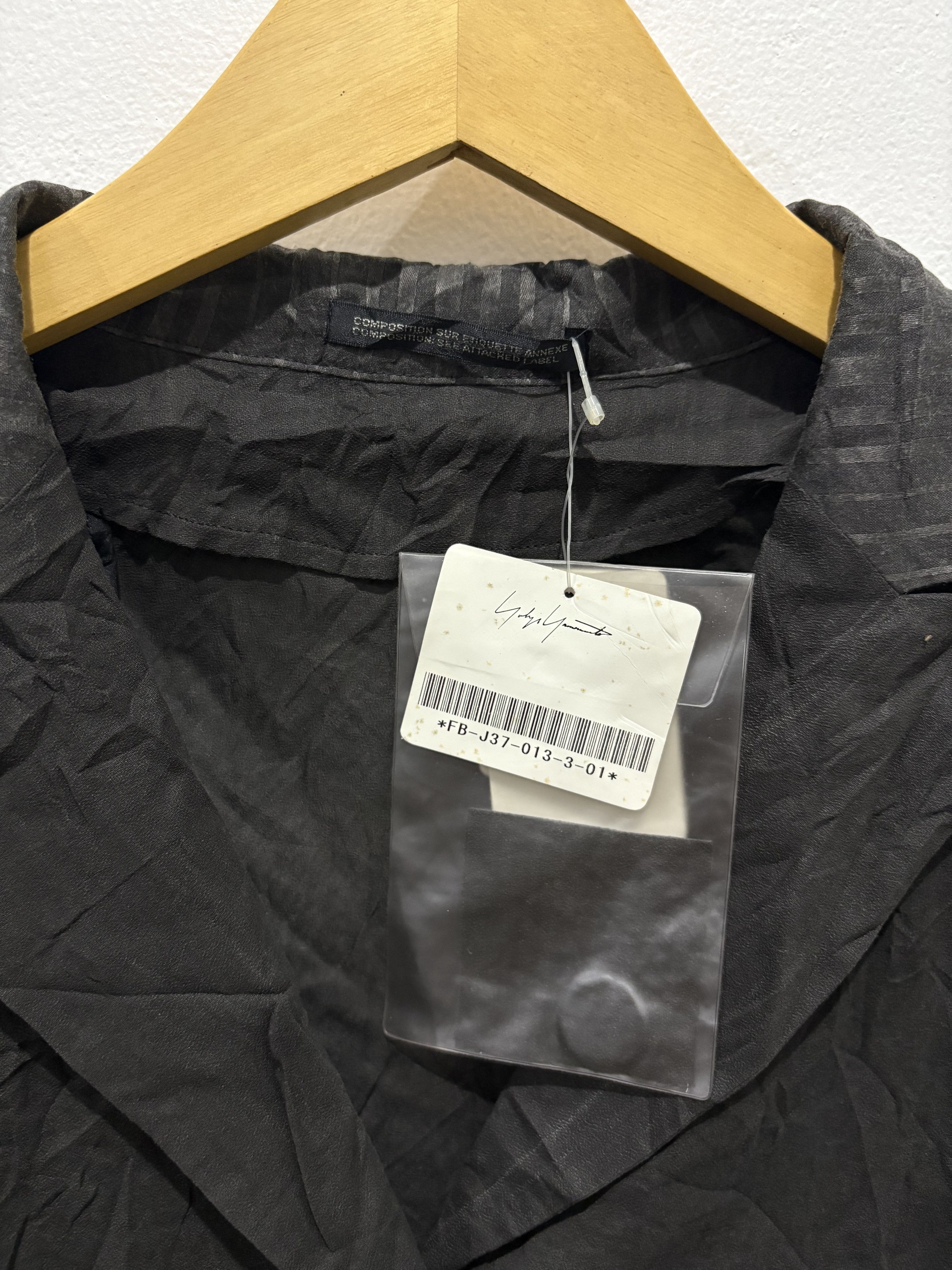 Yohji Yamamoto Yohji yamamoto blouses asymetris Size S / US 4 / IT 40 - 4 Thumbnail