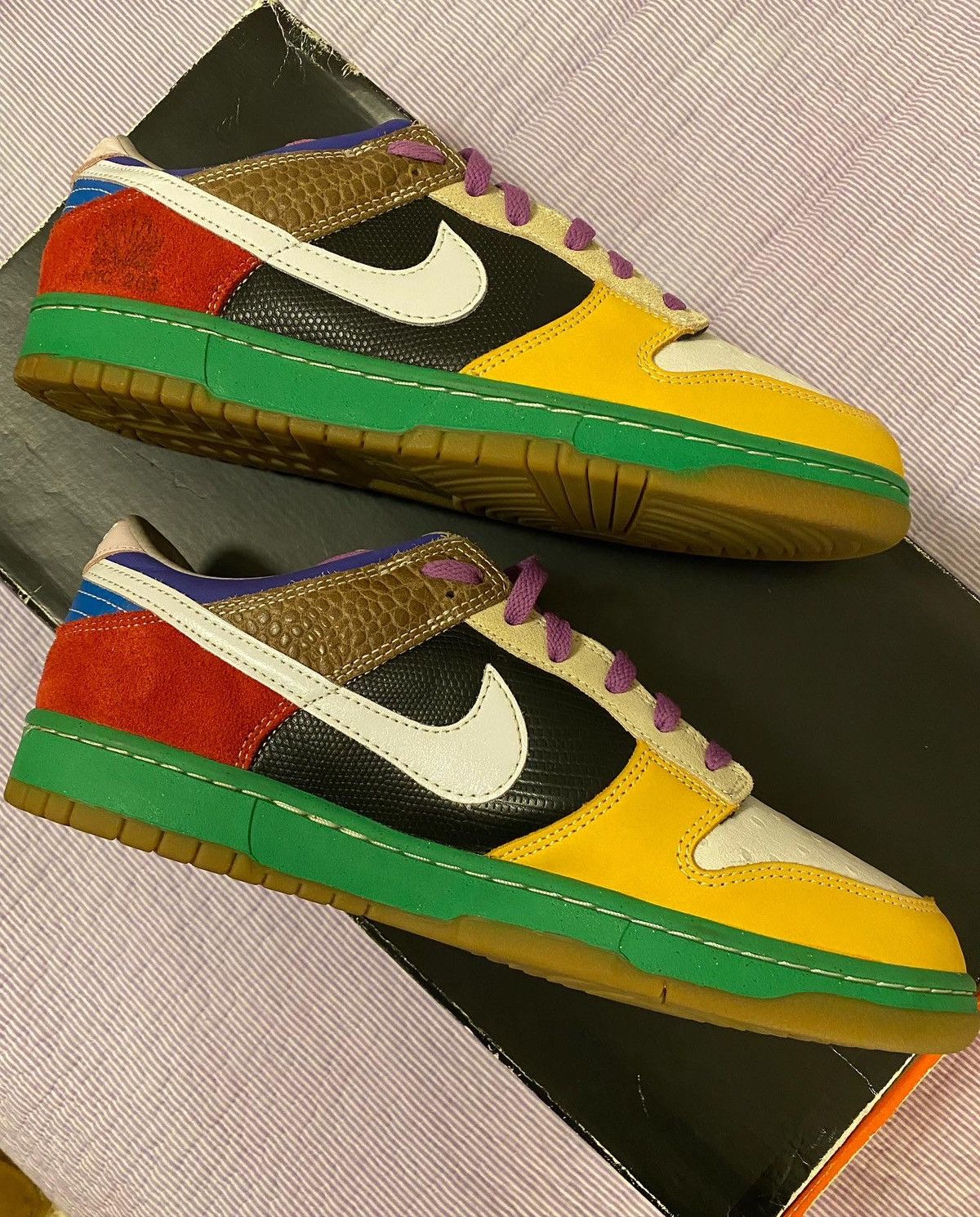 Nike Nike x Sole Collector Cowboy Dunk NYC Size US 12 / EU 45 - 1 Thumbnail