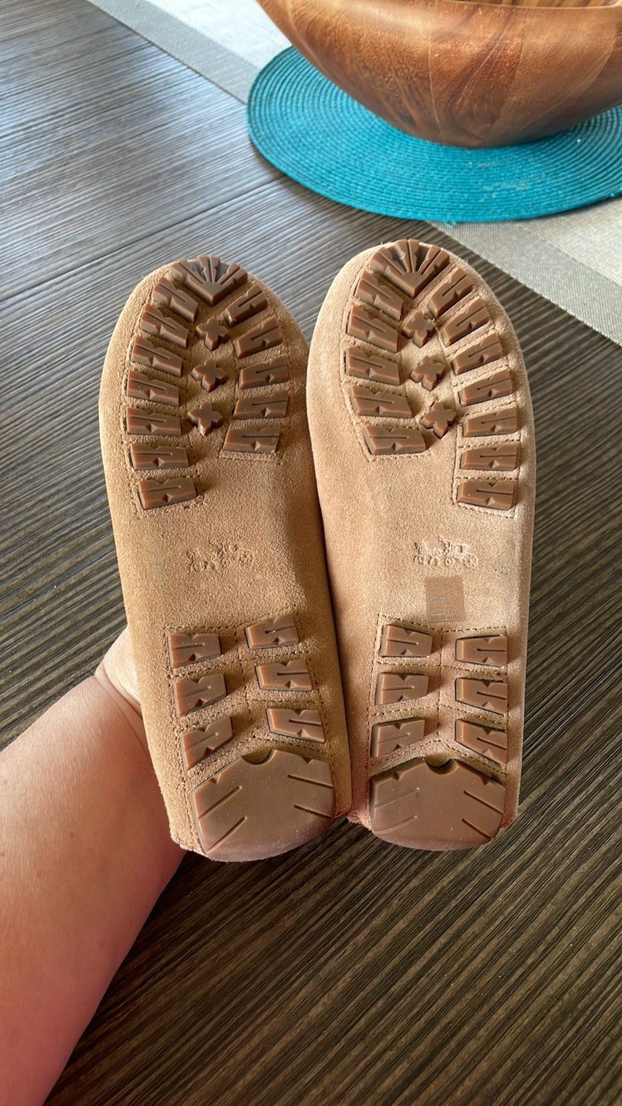 Coach Coach Amber Suede Driving Moccasins Size US 7.5 / IT 37.5 - 9 Thumbnail