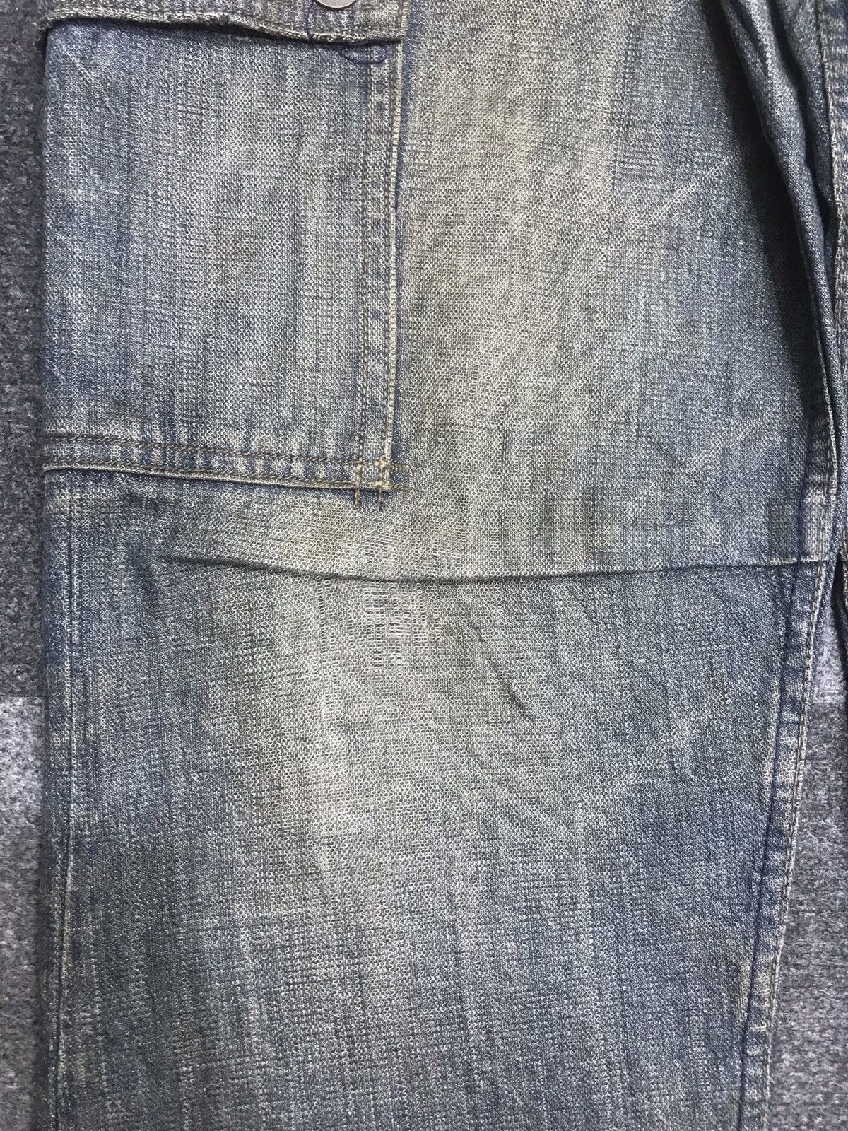 Levi's 💥ARCHIVAL💥Rare Levis 708 Distressed Dirty Cargo Denim F121 Size US 36 / EU 52 - 7 Thumbnail