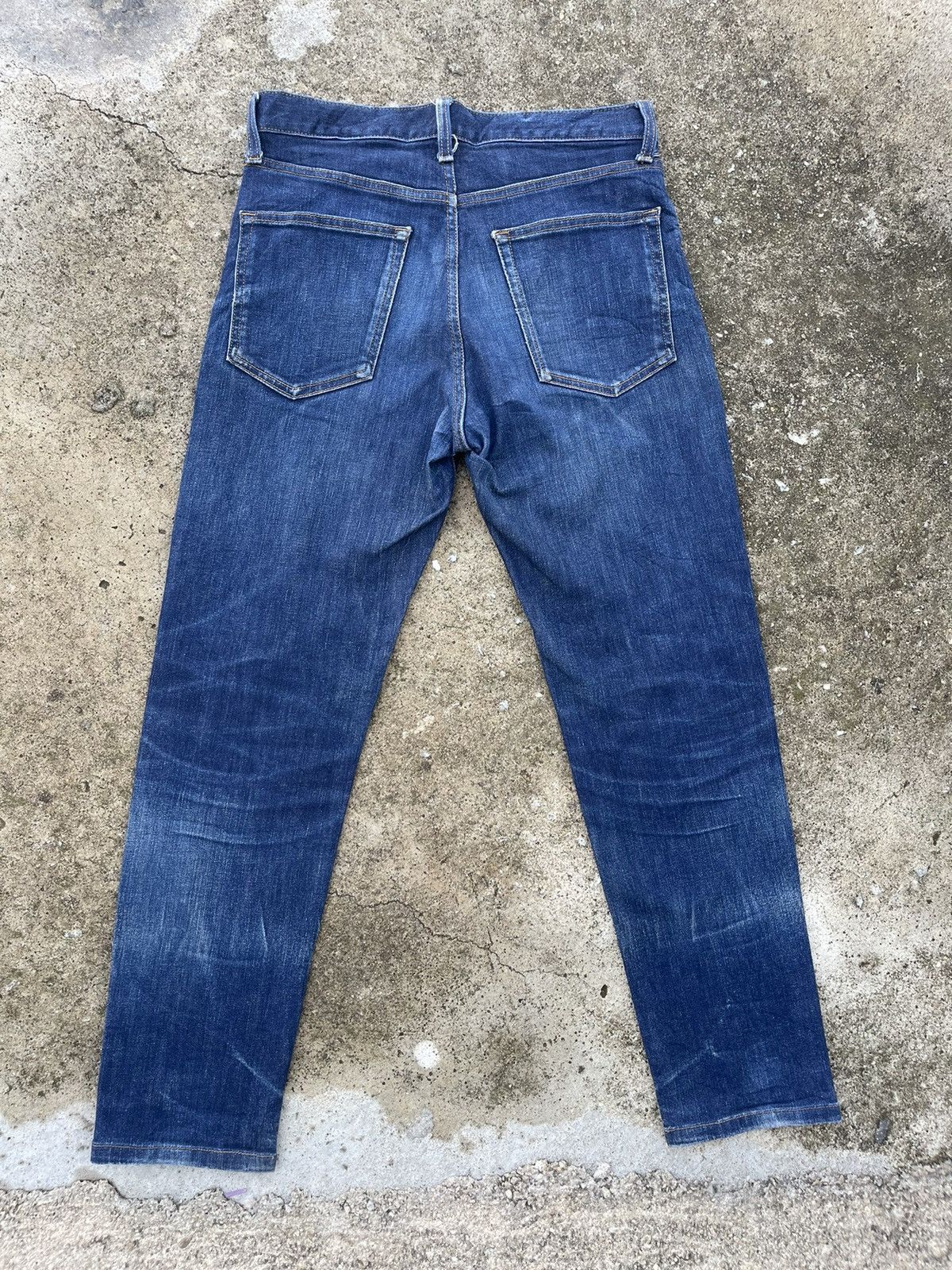 Japanese Brand × Jean 🔥Japanase Brands Gu Jeans Distressed Denim W29🔥 Size US 29 - 3 Thumbnail