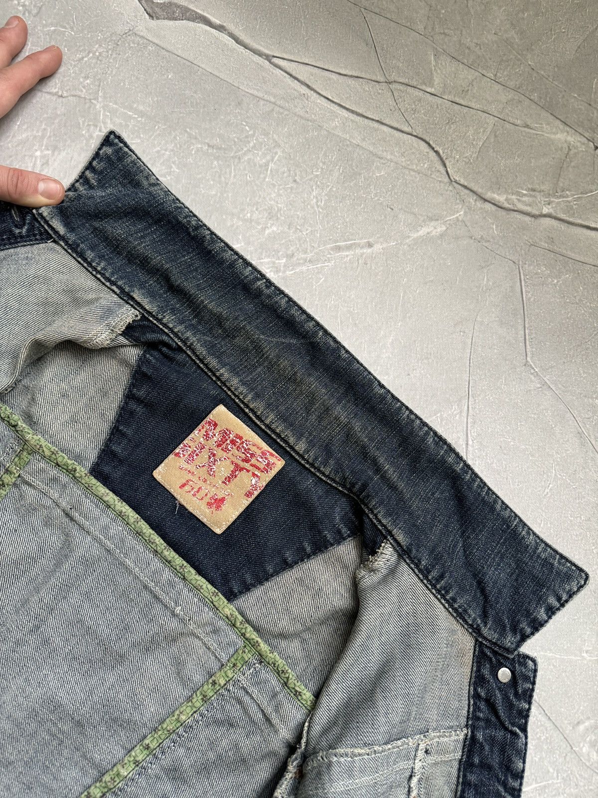 Miss Sixty Vintage Miss Sixtry Cropped Denim Jacket Y2K Avant Garde Size S / US 4 / IT 40 - 13 Thumbnail