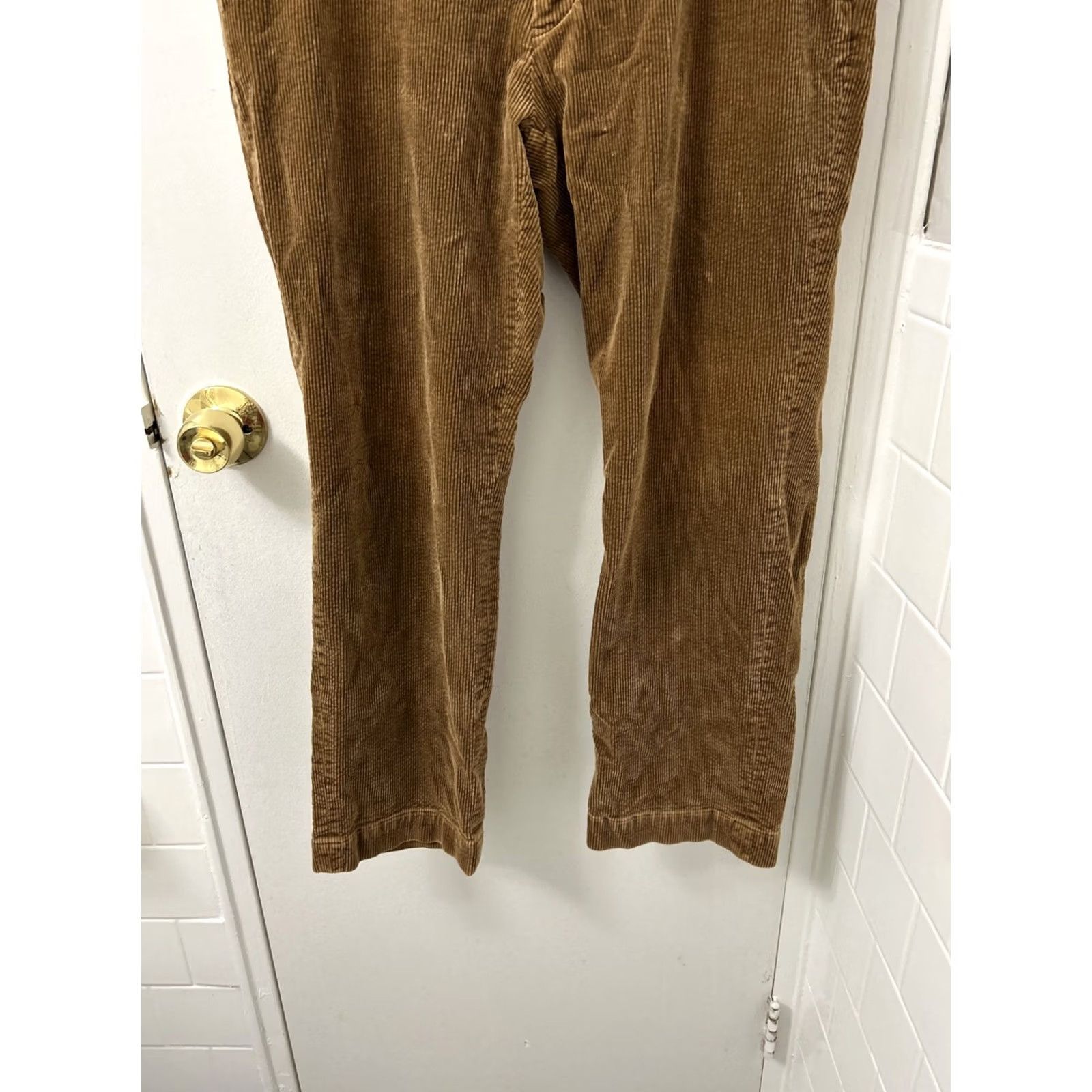Polo Ralph Lauren Polo Ralph Lauren Corduroy Pants Mens 36x30 Brown Classic Fit YKK Size US M / EU 48-50 / 2 - 3 Thumbnail